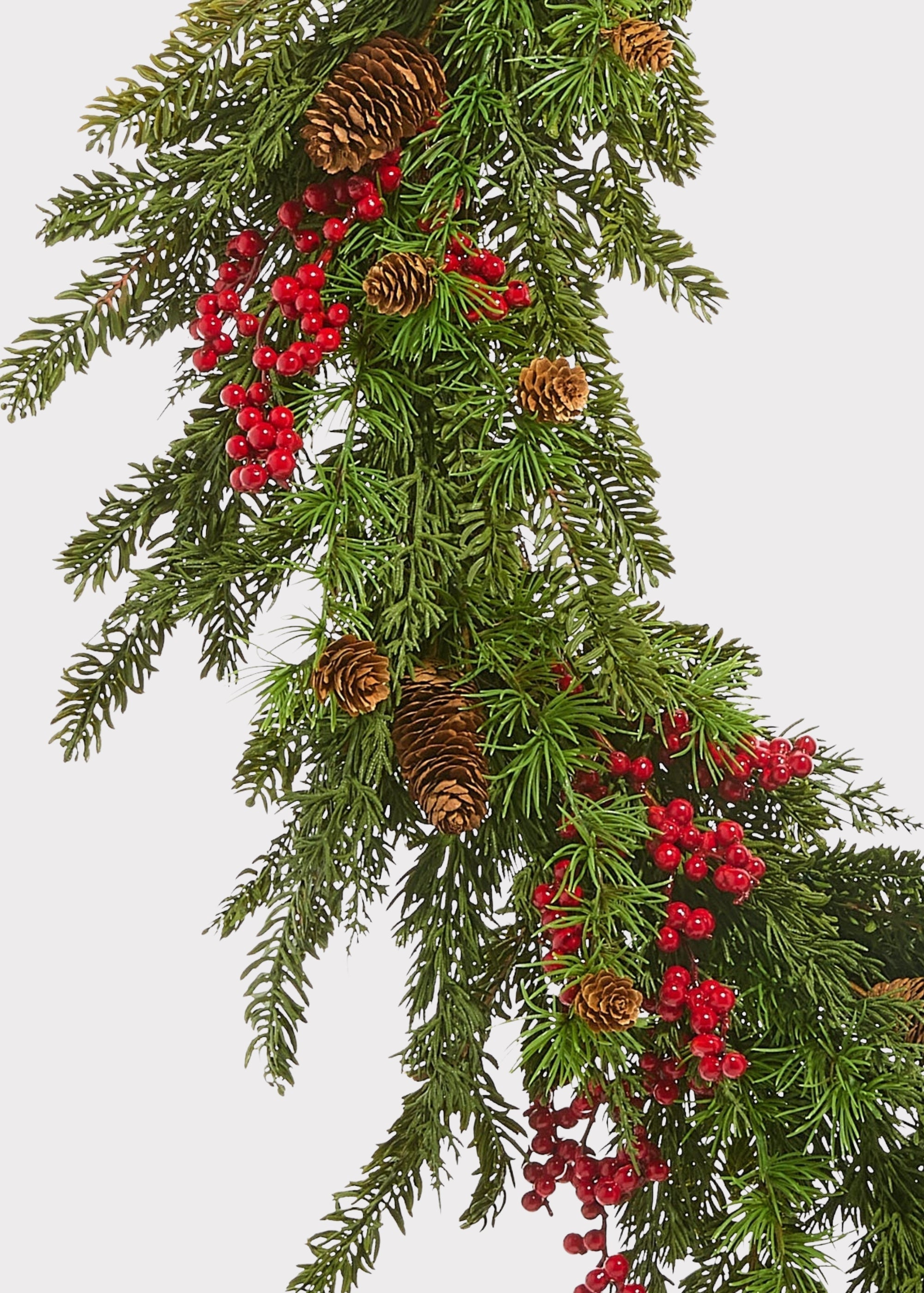 Red Artificial Berry Wreath for Wedding Decor