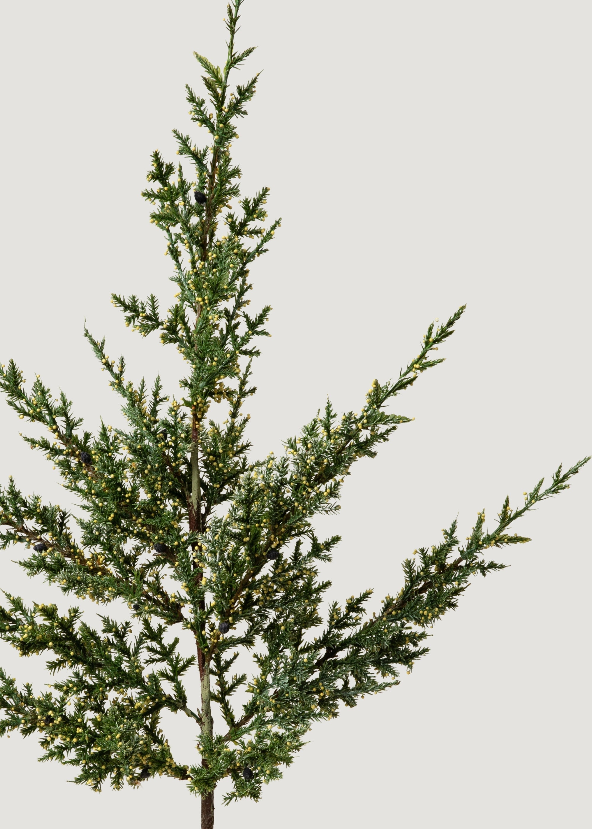 Green Artificial Pine Branch for Entryway Arrangement