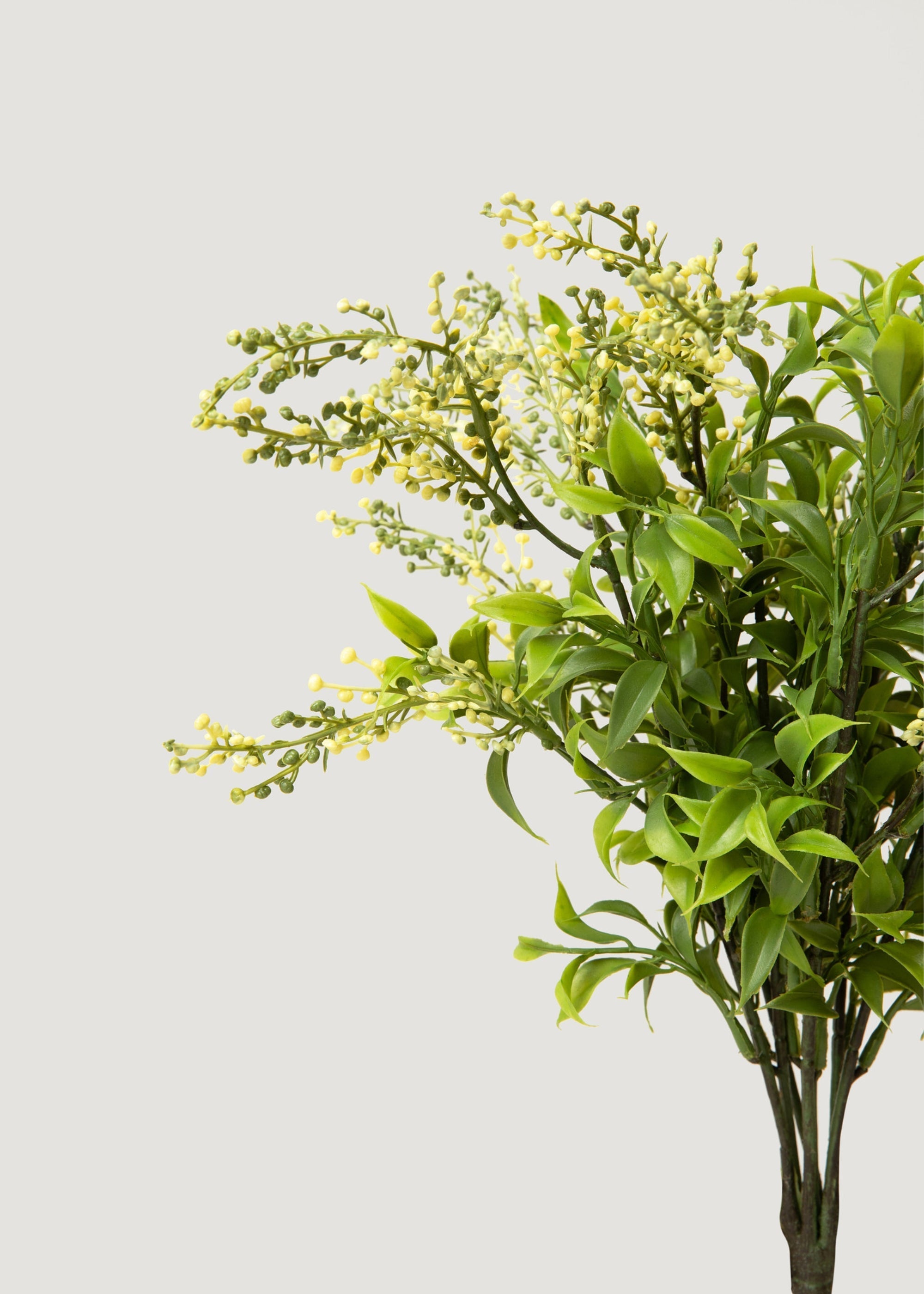 Green Artificial Succulent Bush for Home Decor