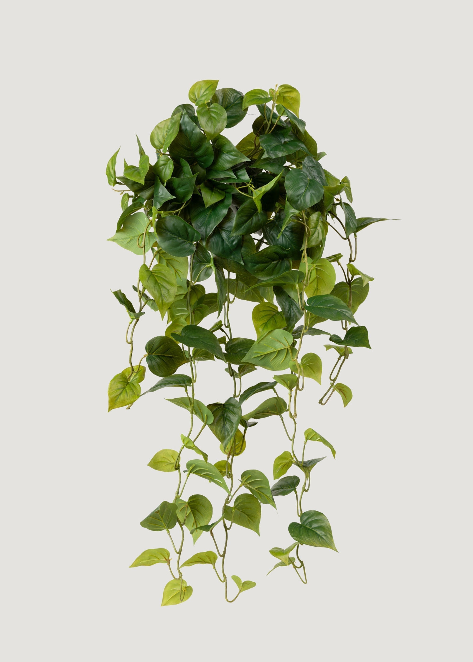 Green Artificial Real Touch Philodendron Hanging for Vase Styling