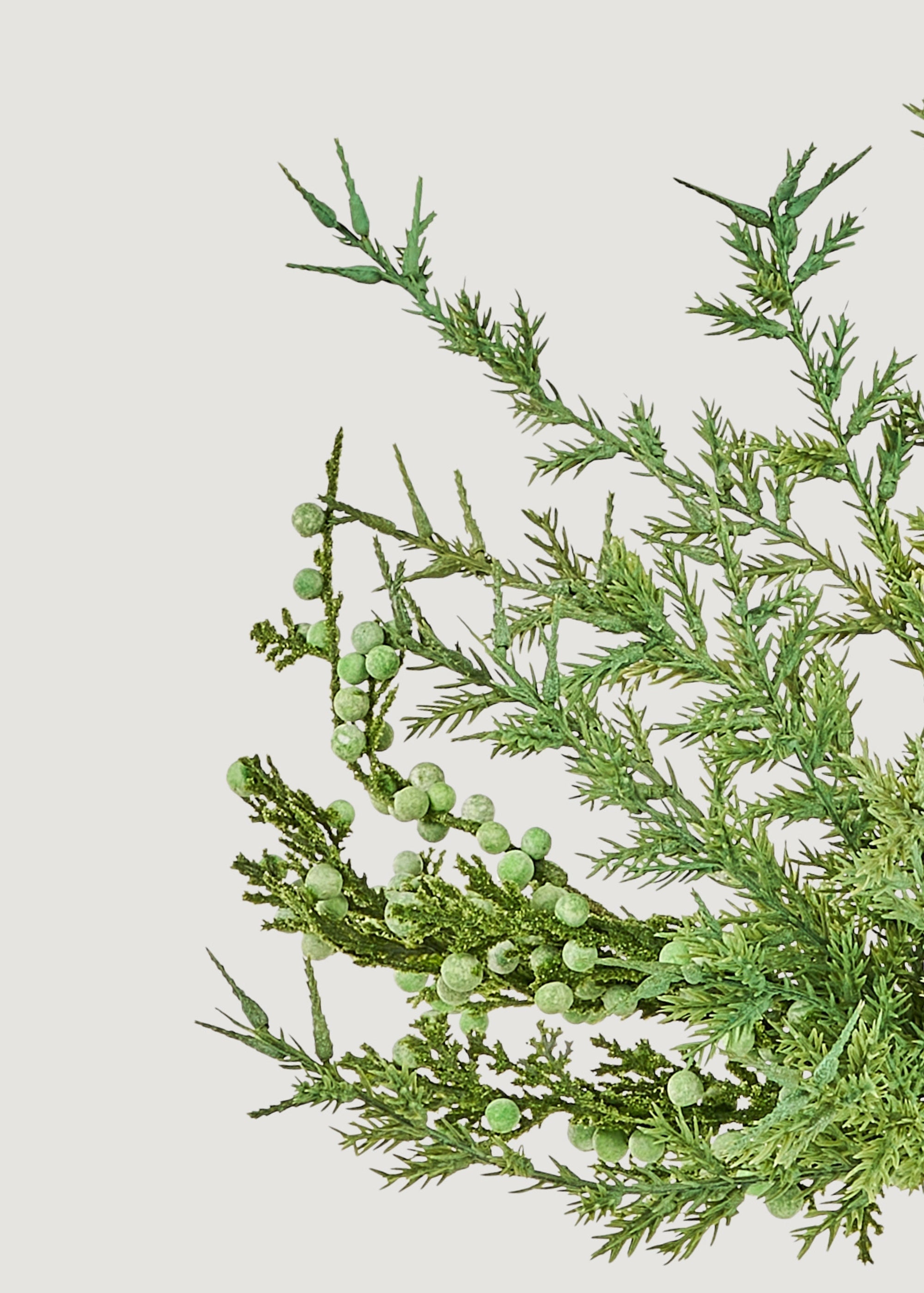 Green Artificial Berry Pick for Home Decor