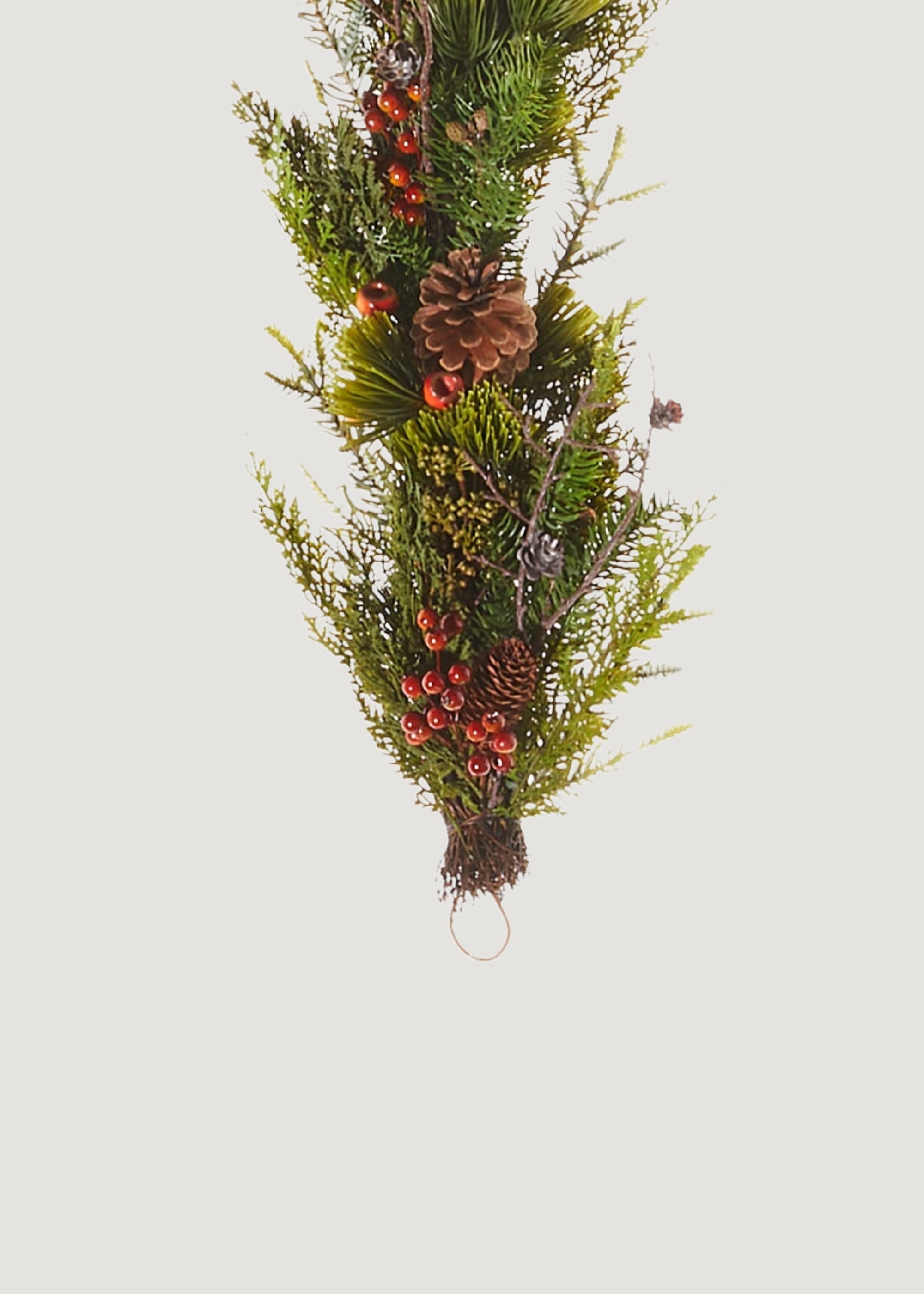 Dried Pine Garland for Wedding Decor