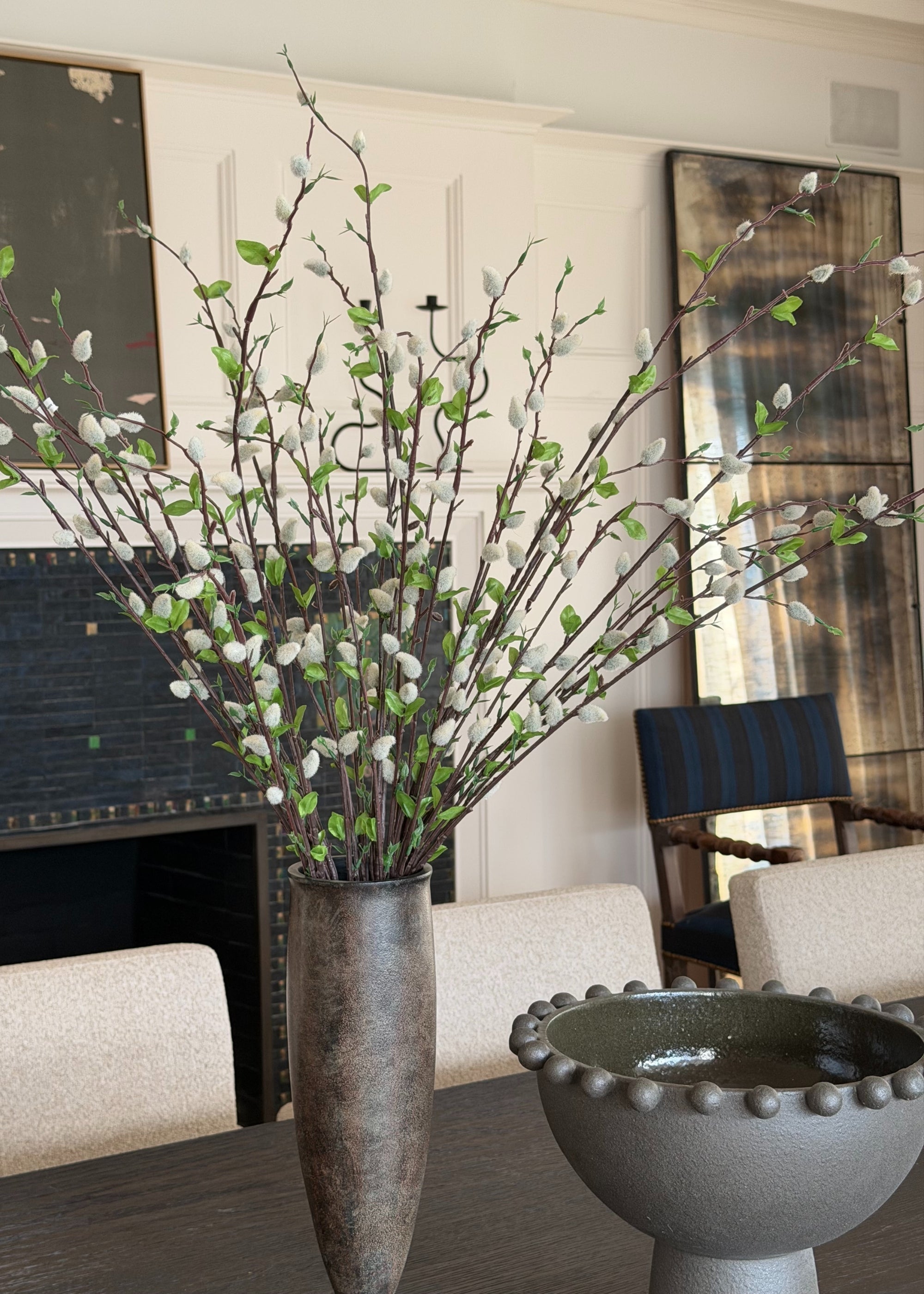 Artificial Willow Spray for Shelf Styling