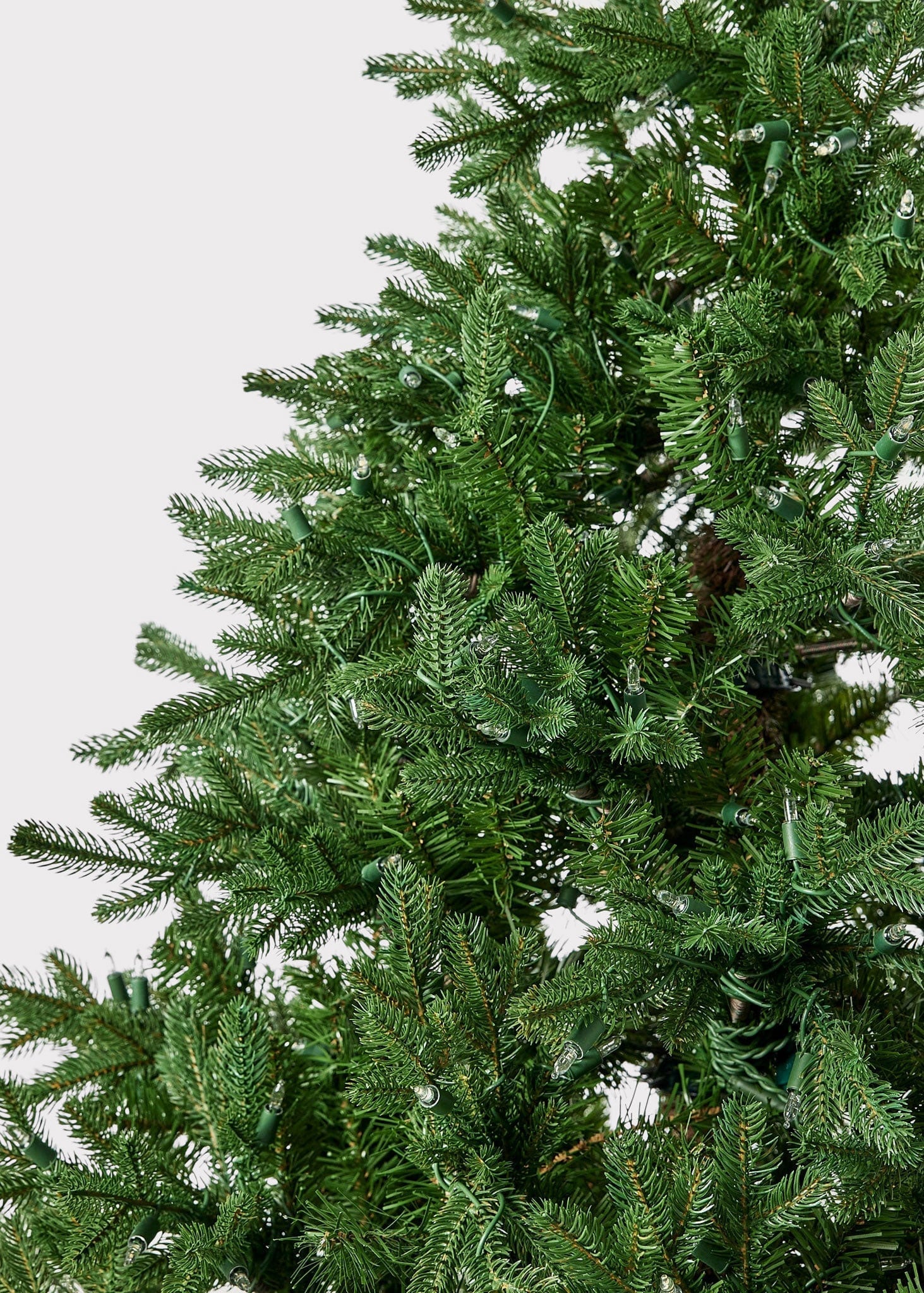 White Artificial Fir Tree for Wedding Decor