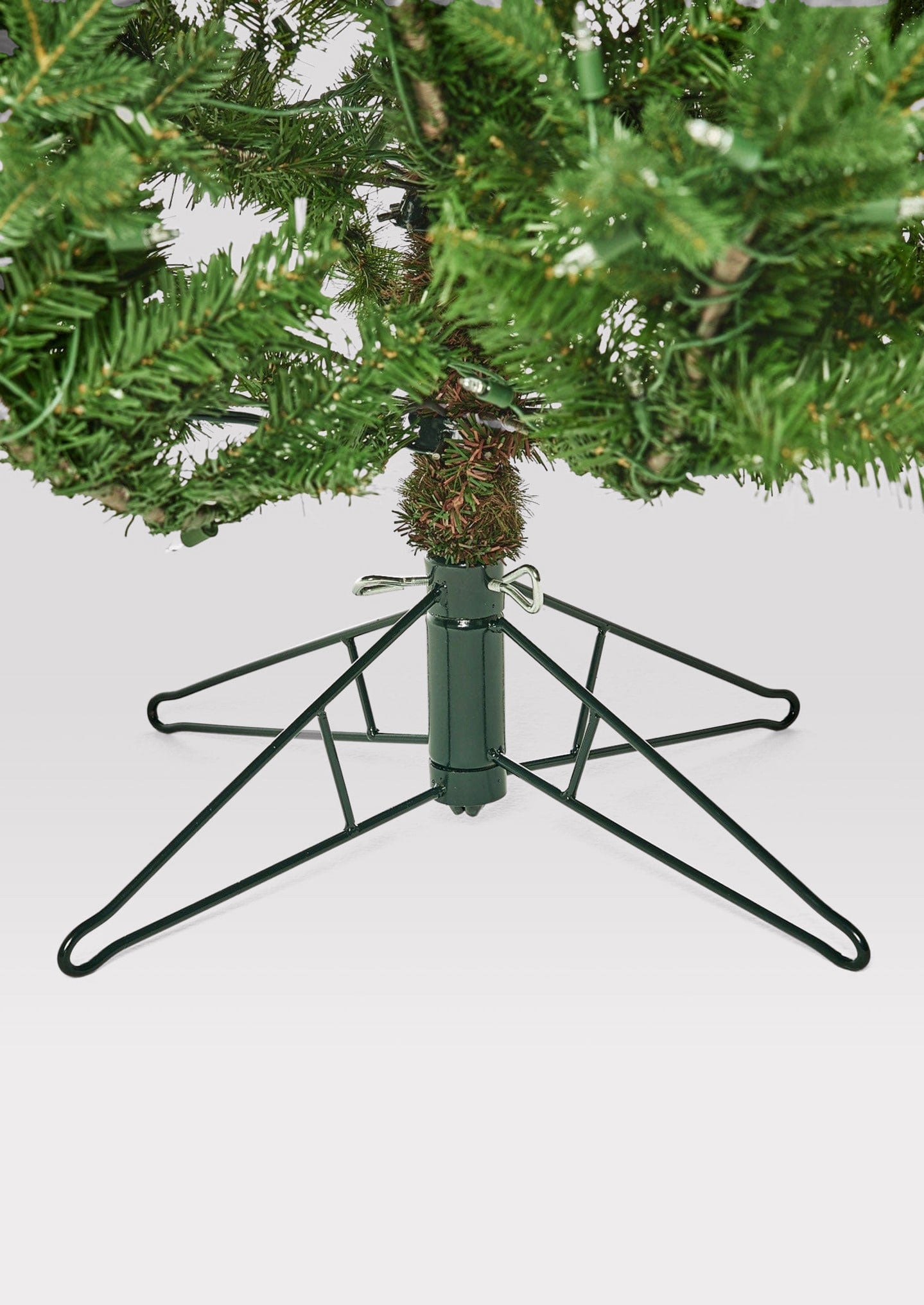 White Artificial Fir Tree for Shelf Styling