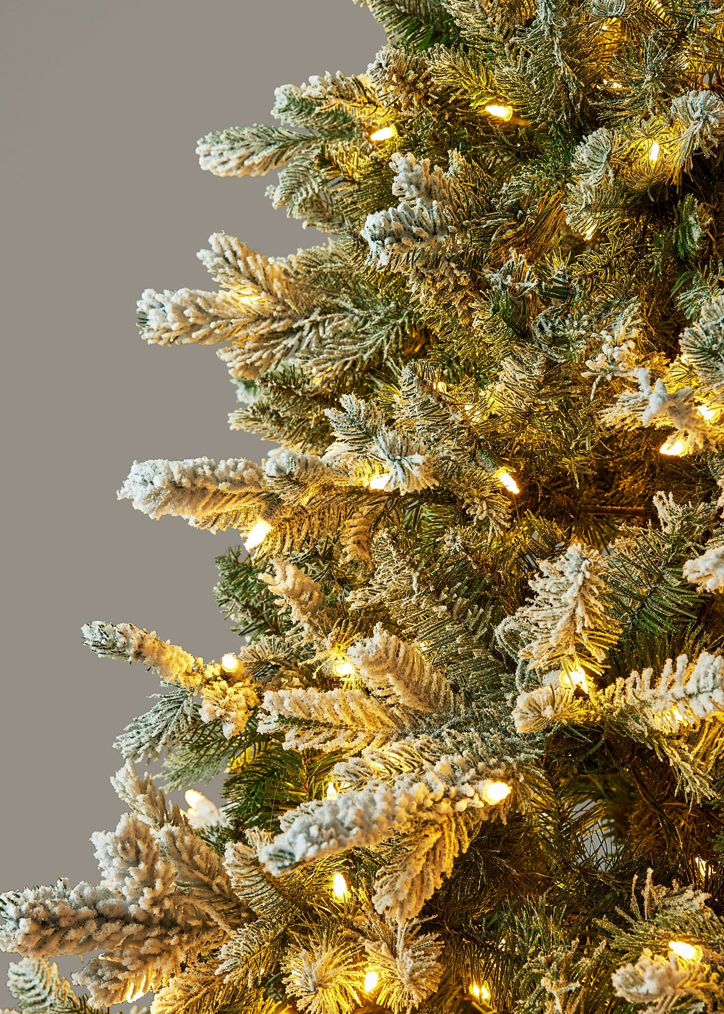 White Artificial Pine Tree for Table Centerpiece