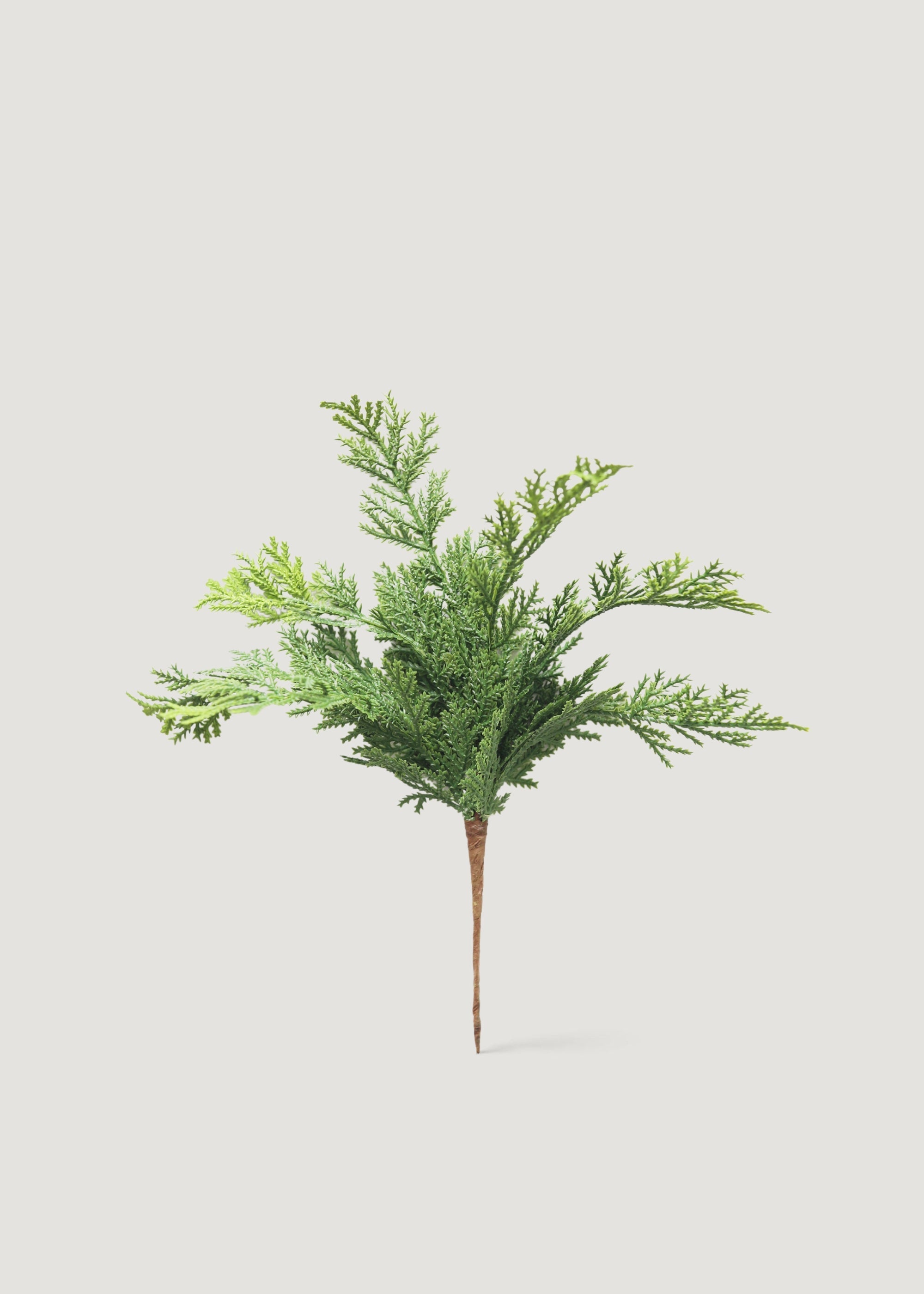 Natural Green Artificial Pine Stem for Vase Styling
