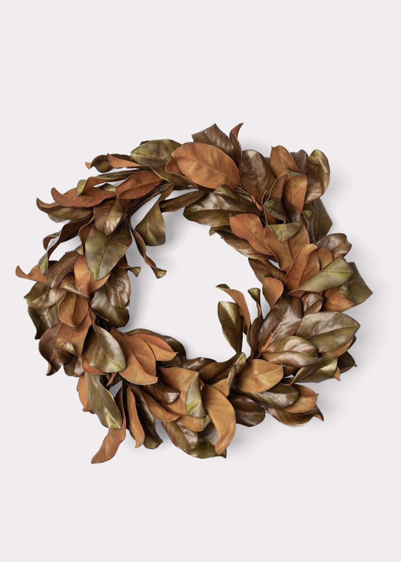 Green Artificial Magnolia Wreath for Vase Styling