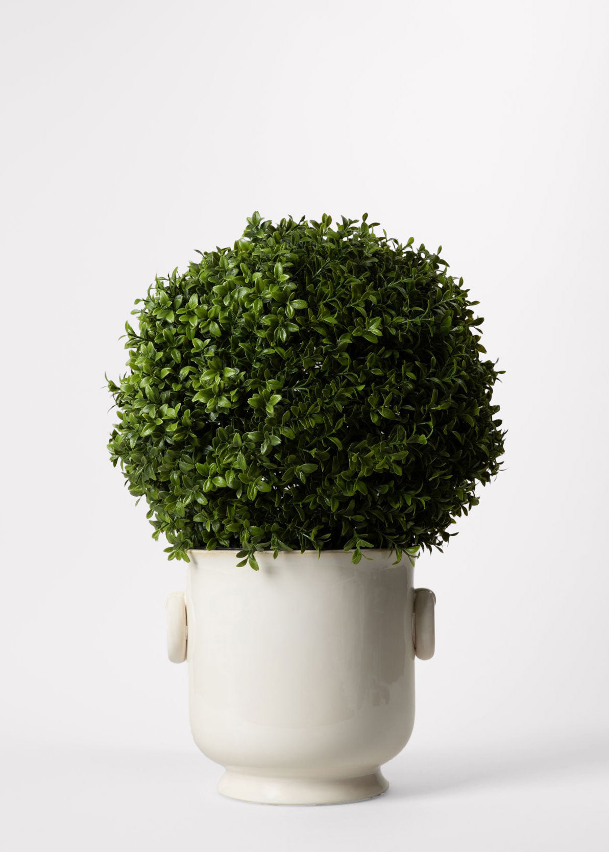 Green Artificial Outdoor Boxwood Topiary for Table Centerpiece