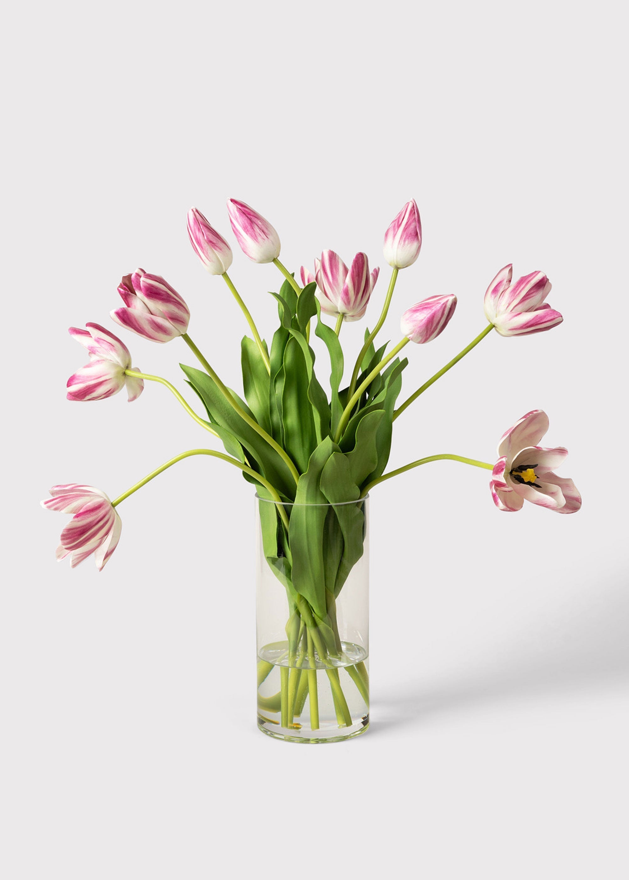Pink Artificial Tulip Arrangement for Wedding Decor