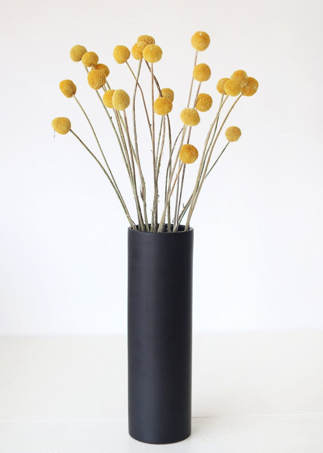 Orange Dried Craspedia Bundle for Table Centerpiece