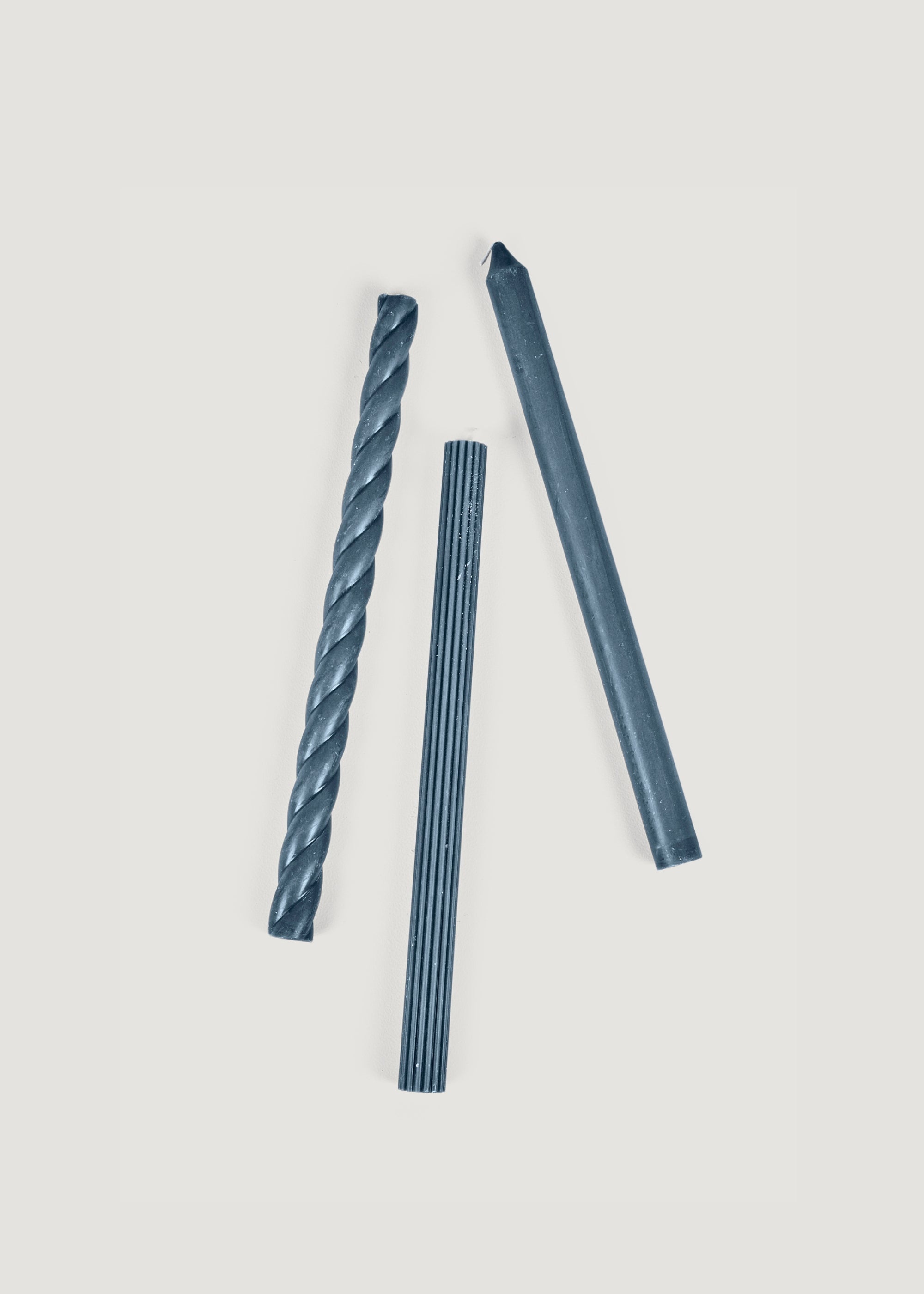 Blue Pack Navy Blue Taper Candles for Vase Styling