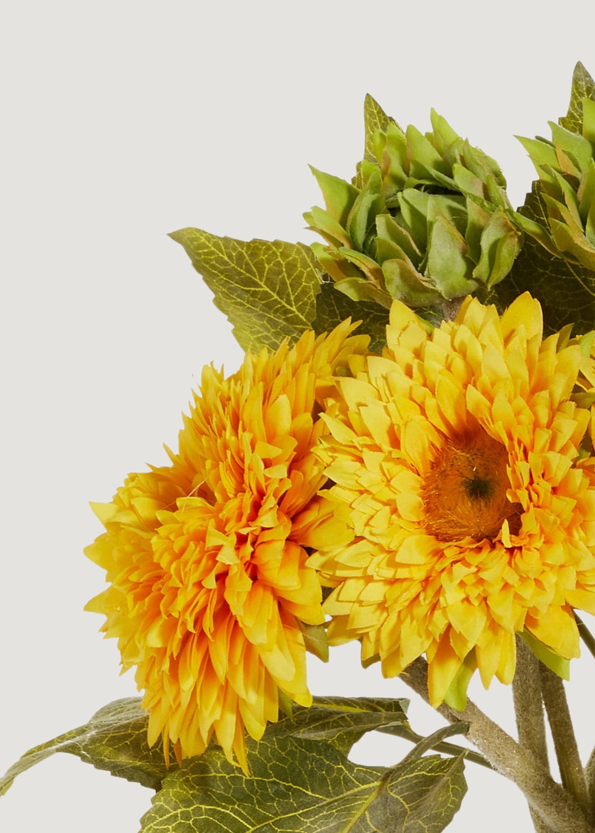 Yellow Artificial Sunflower Bundle for Home Decor