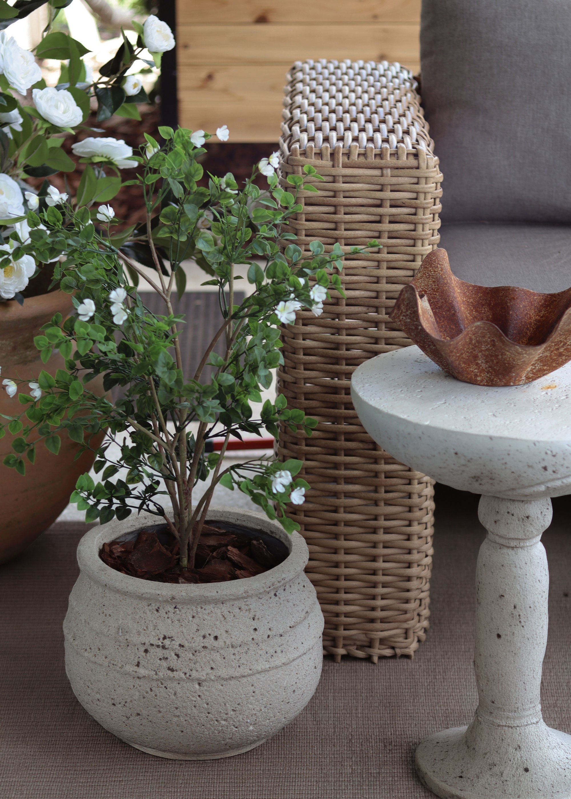 Artificial Cherry Blossom Arrangement for Home Decor