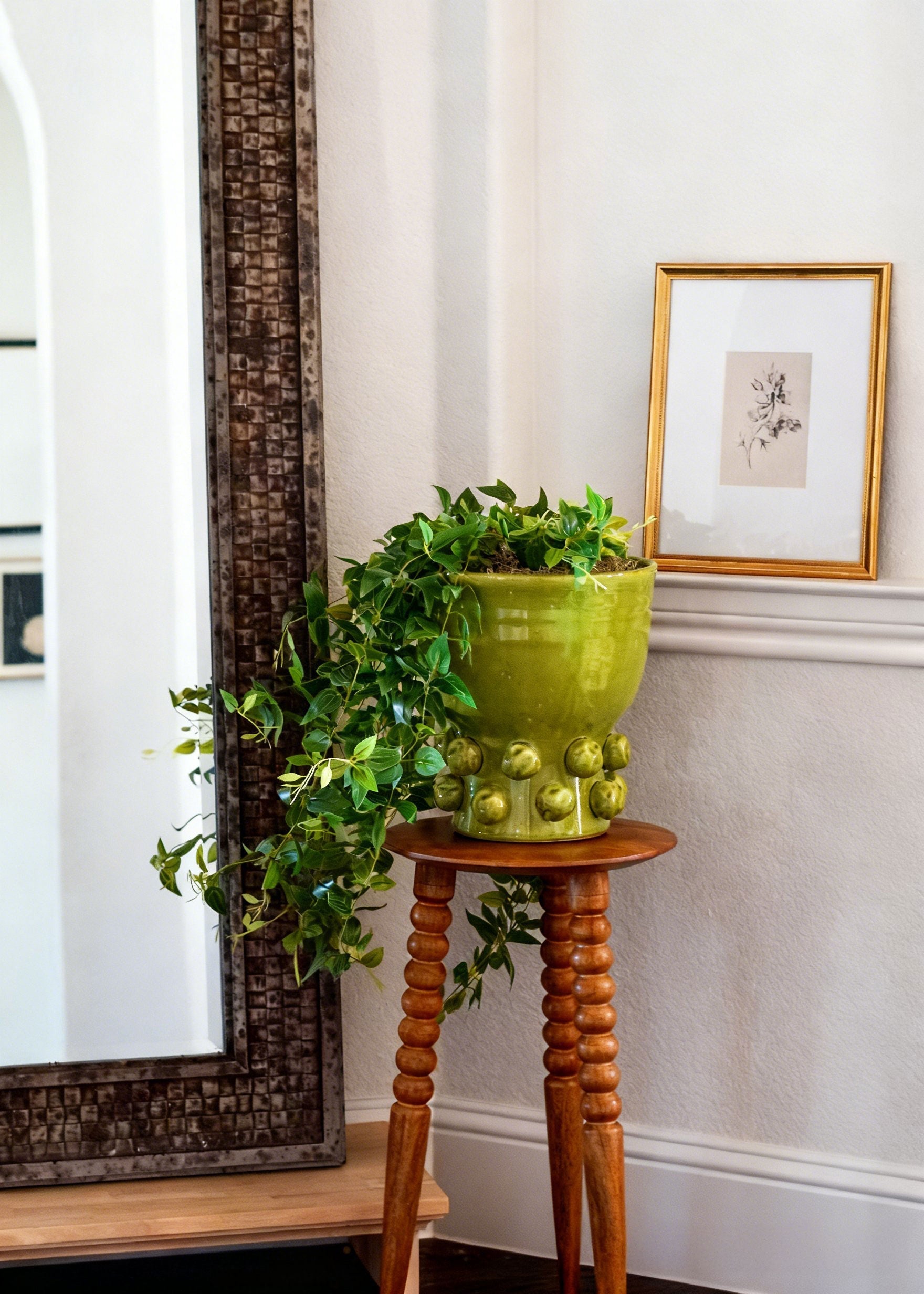Green Artificial Hanging Deluxe Tradescantia for Vase Styling