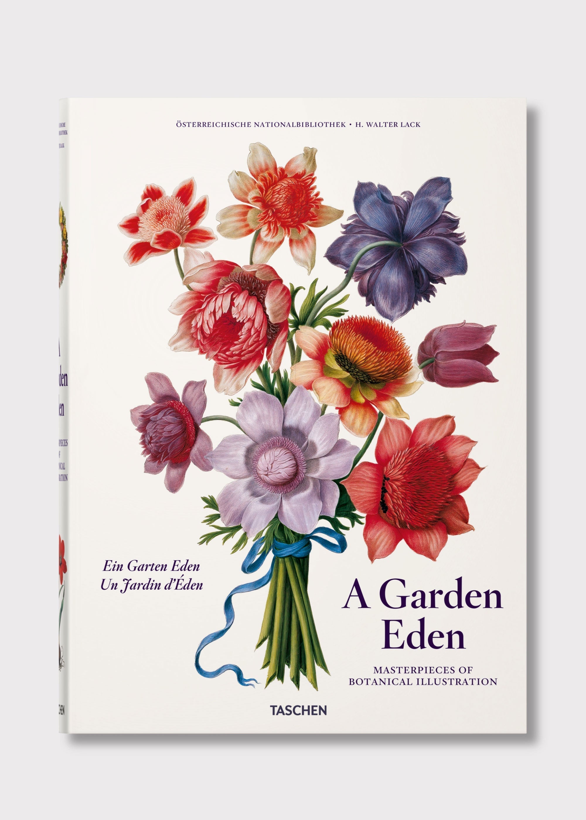 Table Book "A Garden Eden. Masterpieces Of Botanical Illustration" for Vase Styling