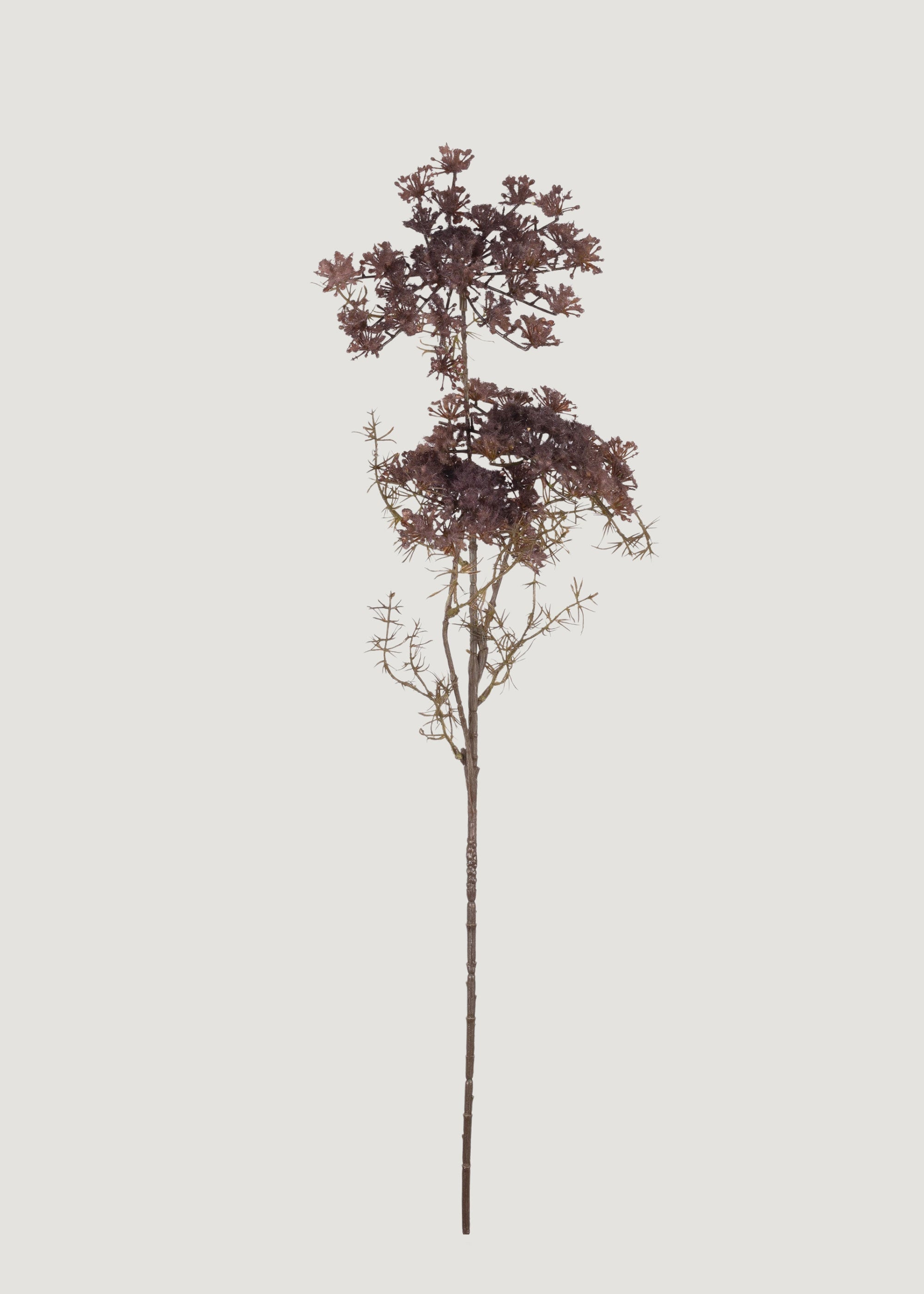 Purple Artificial Queen Anne's Lace Branch for Vase Styling