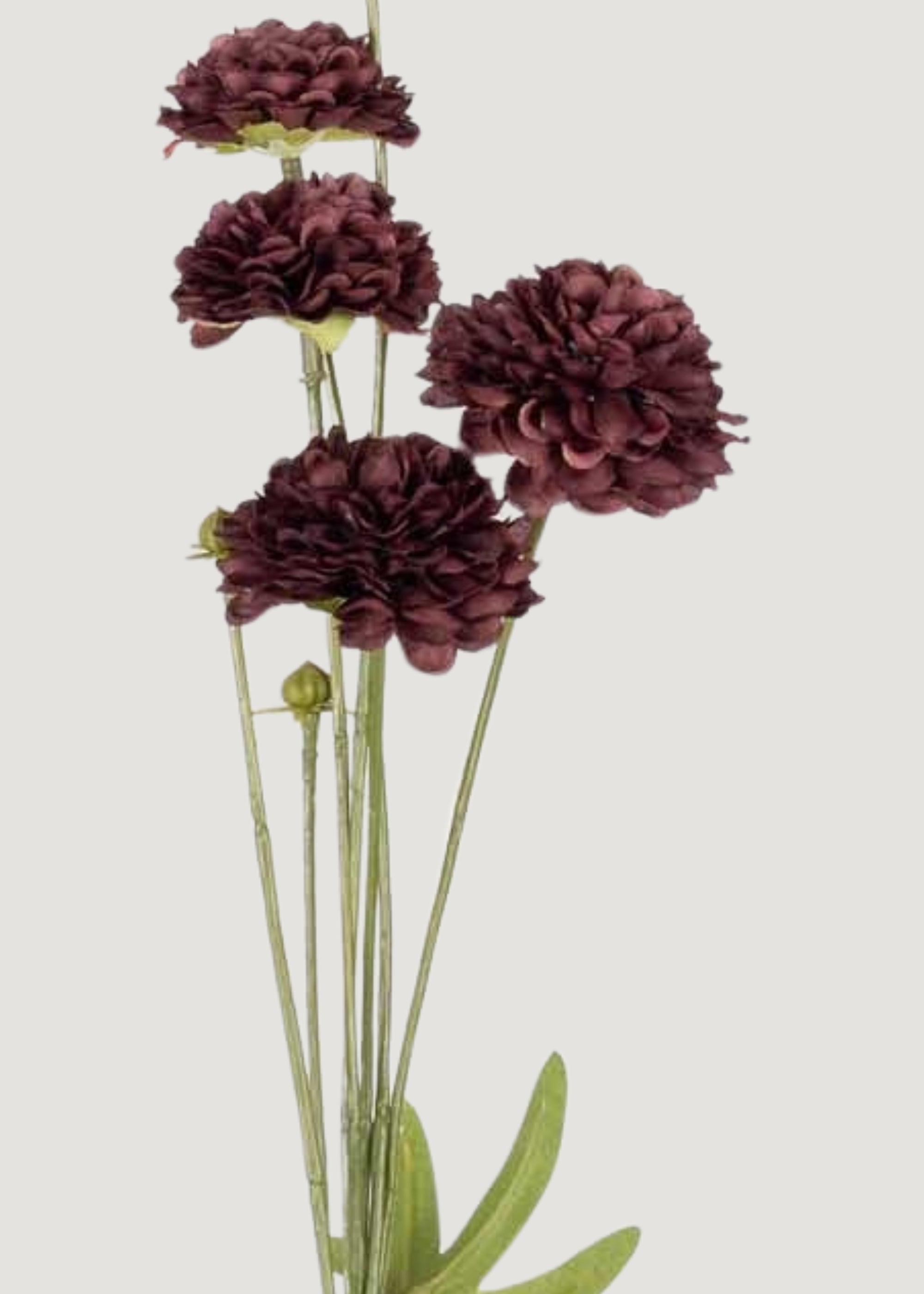 Artificial clove wildflower stem for dining table centerpiece