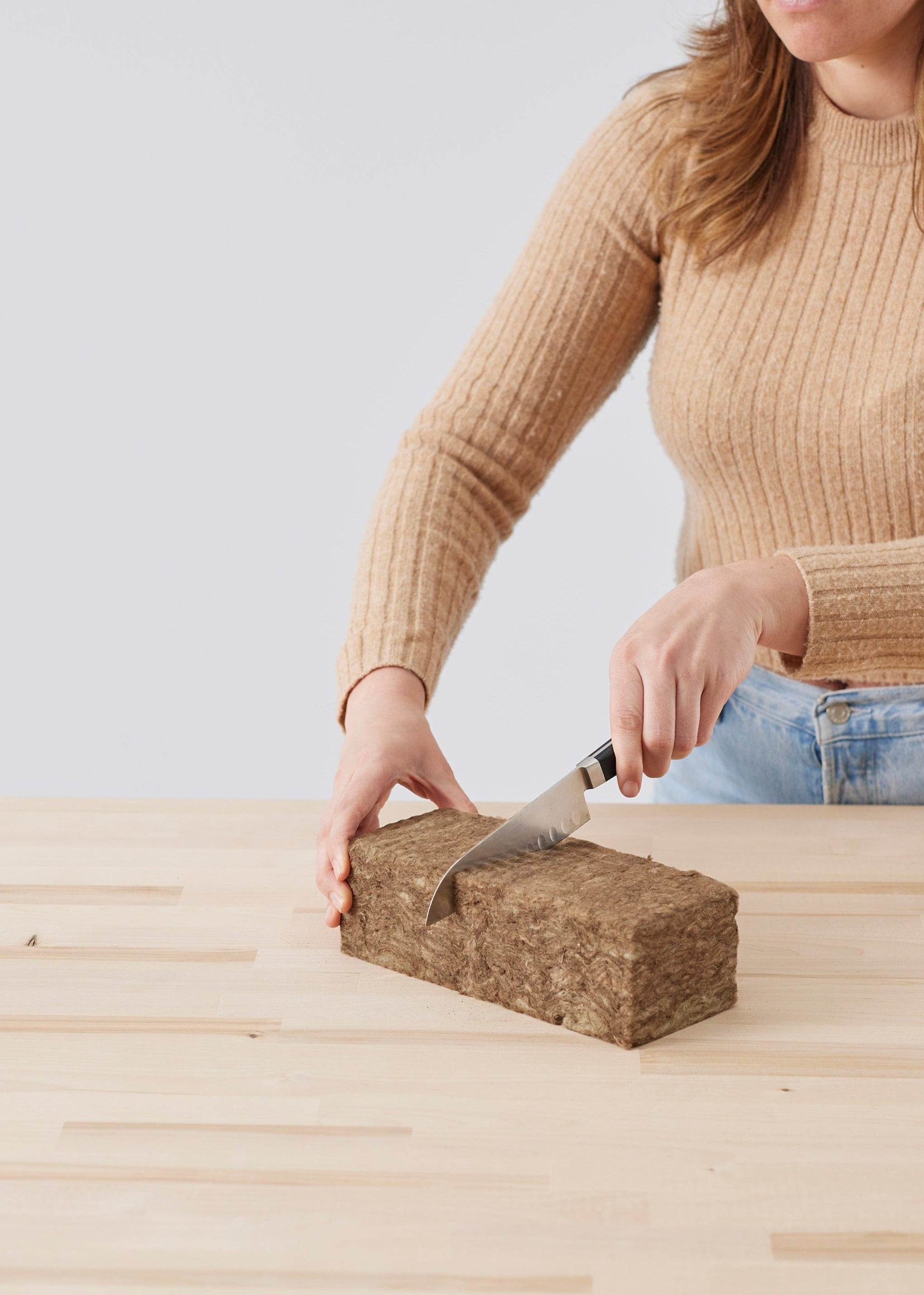 Natural Reusable All Natural Agra Wool Natural Floral Foam Brick for Table Centerpiece