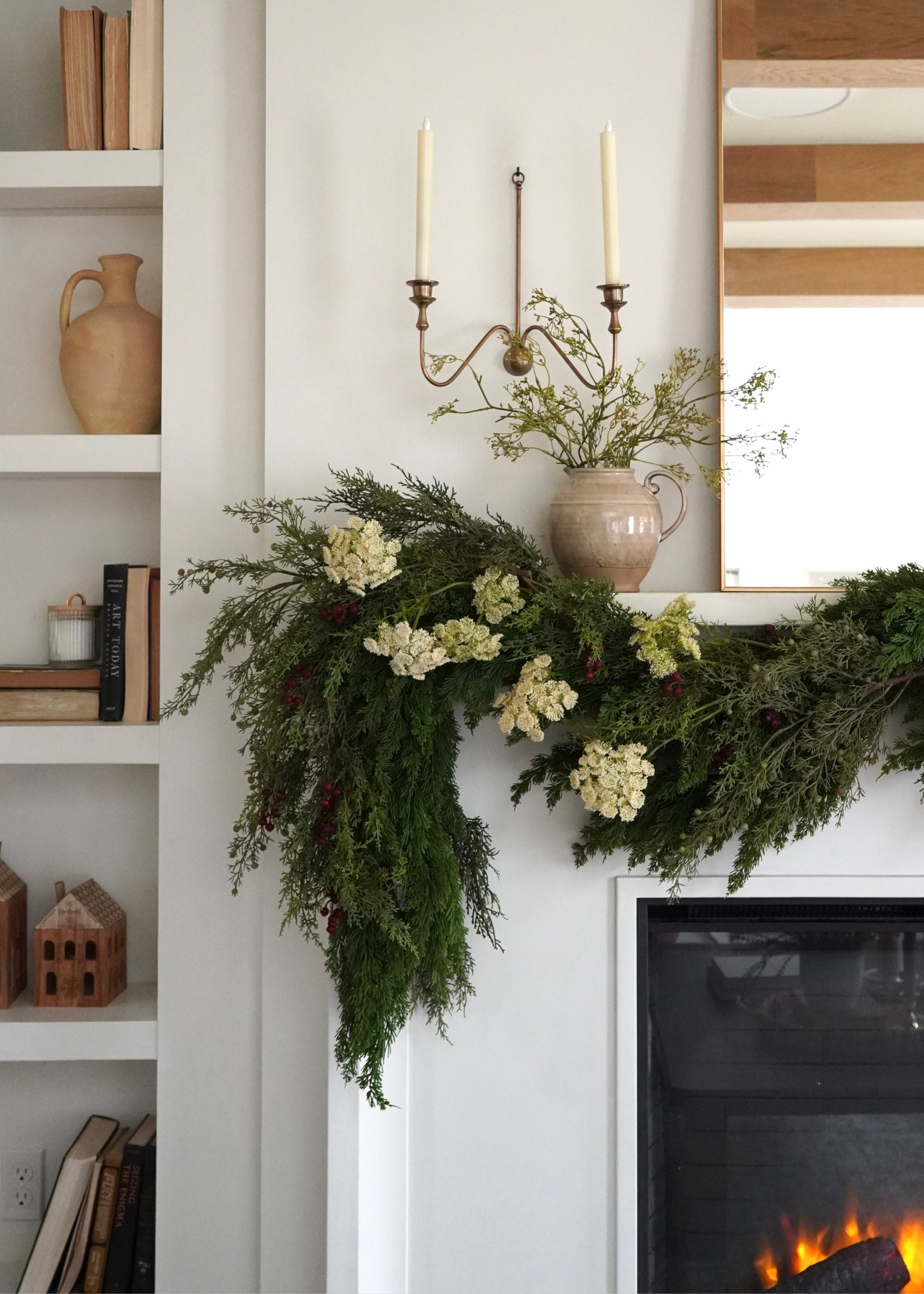 Artificial Dill Wildflower Branch for Table Centerpiece
