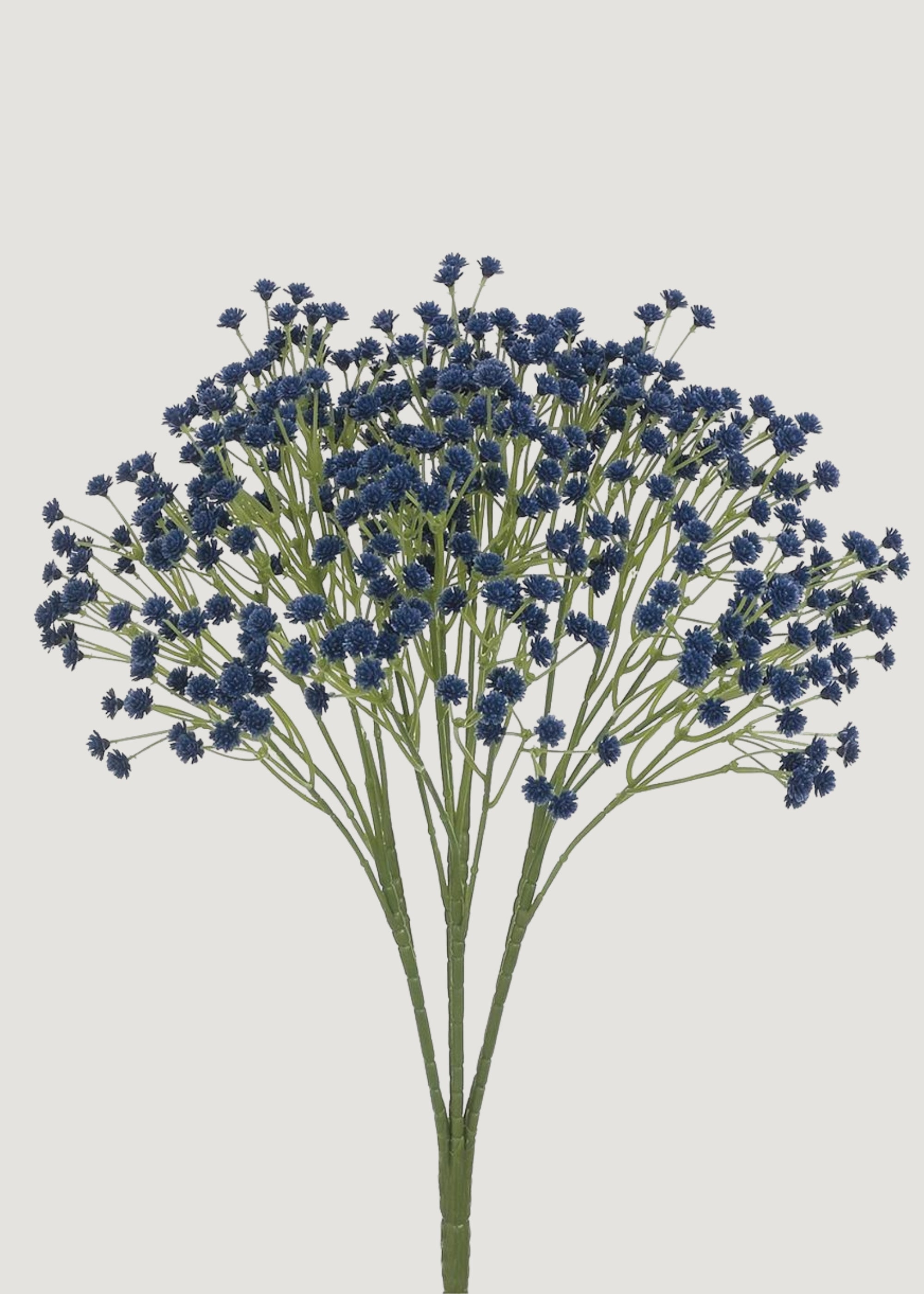 Blue Artificial Baby'S Breath Bush for Vase Styling