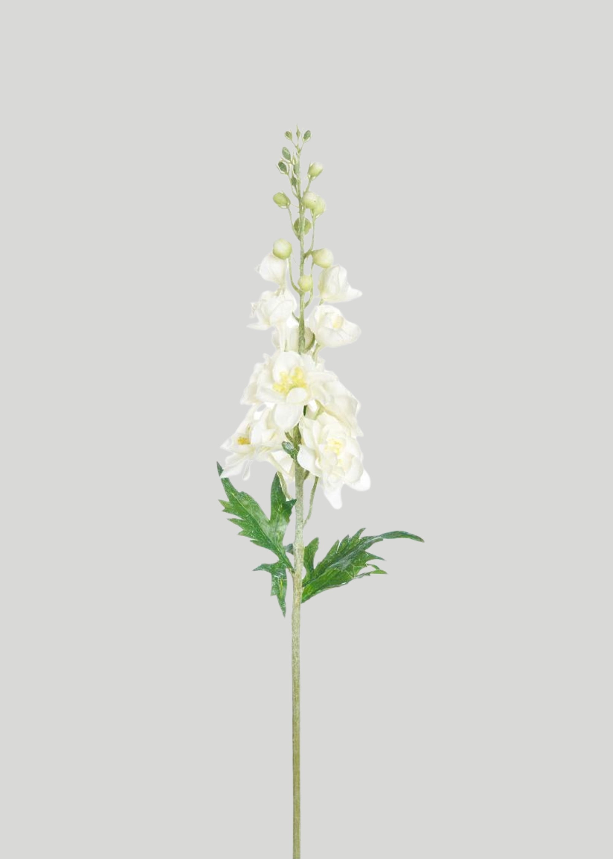 White Real Touch Artificial Delphinium Stem for Vase Styling