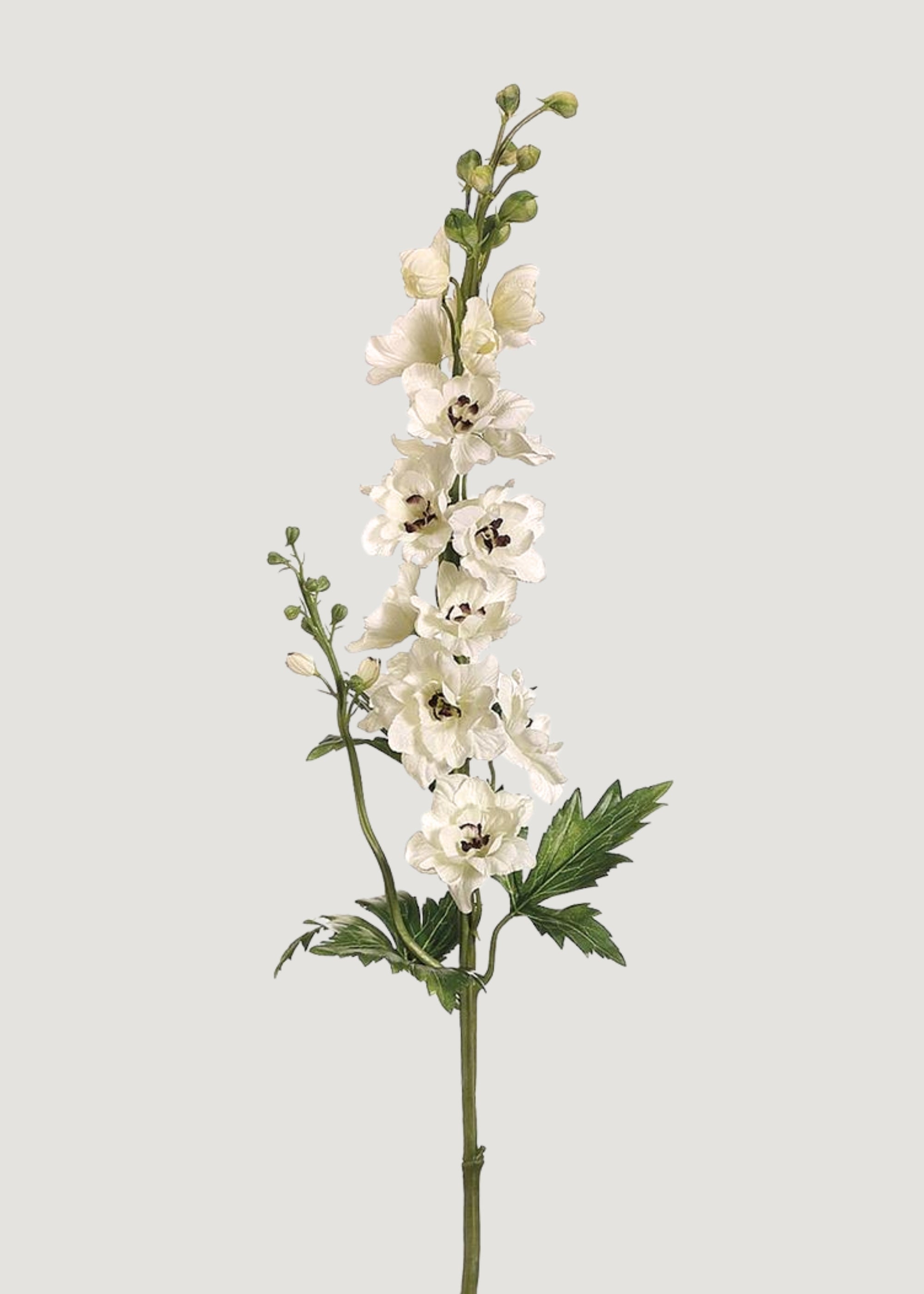 Cream Artificial Delphinium Stem for Vase Styling