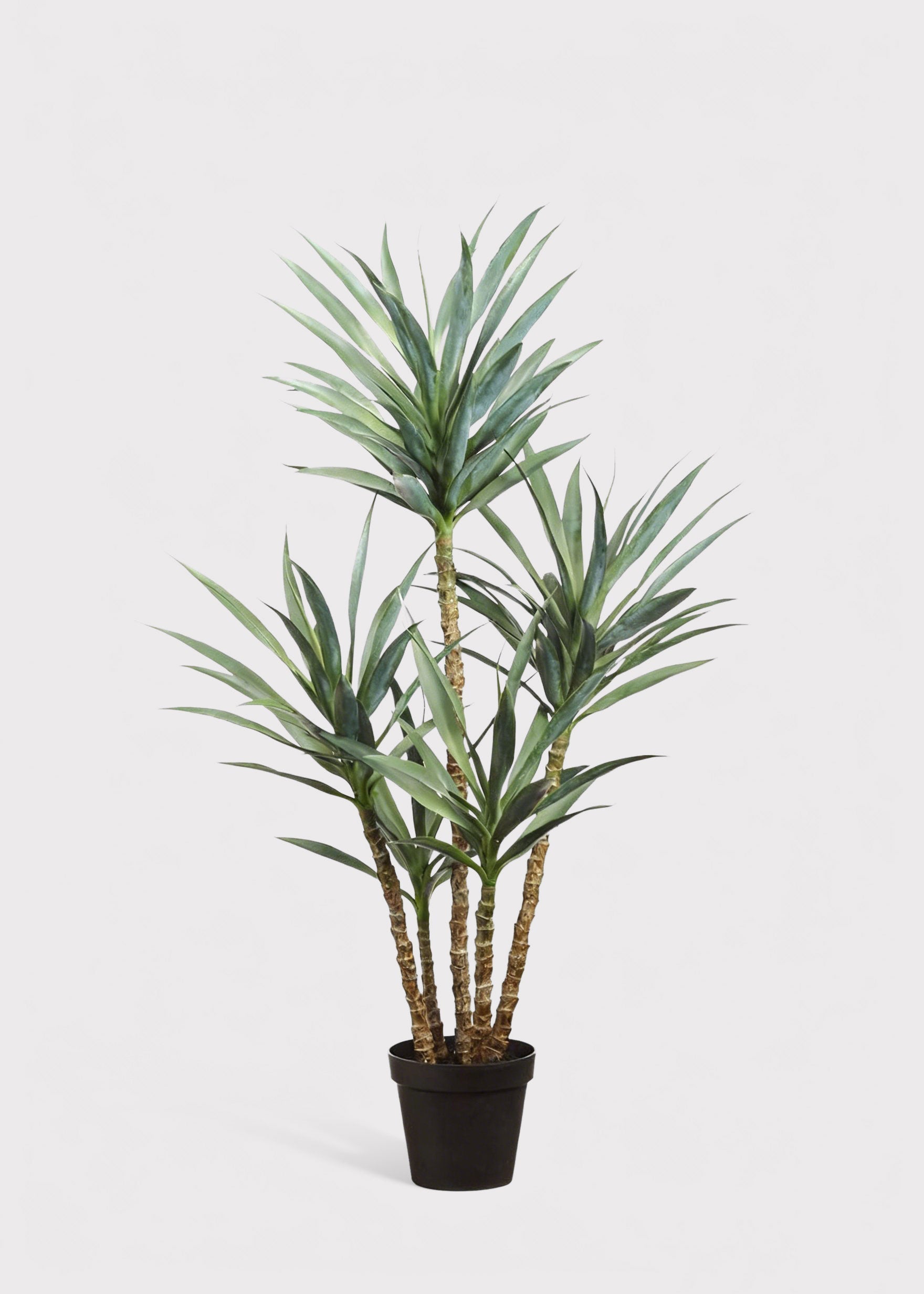 Green Artificial Potted Yucca Tree for Vase Styling