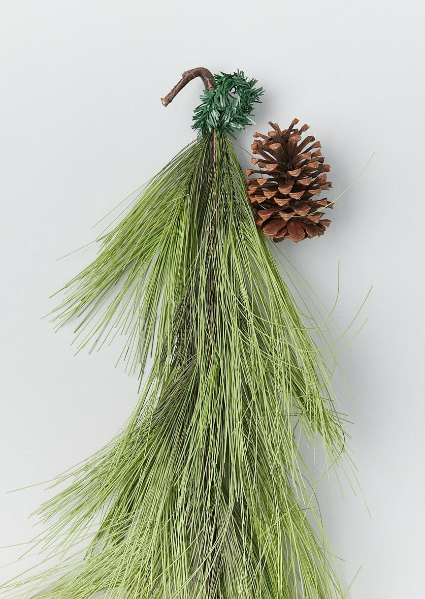 Green Artificial Pine Garland for Entryway Arrangement
