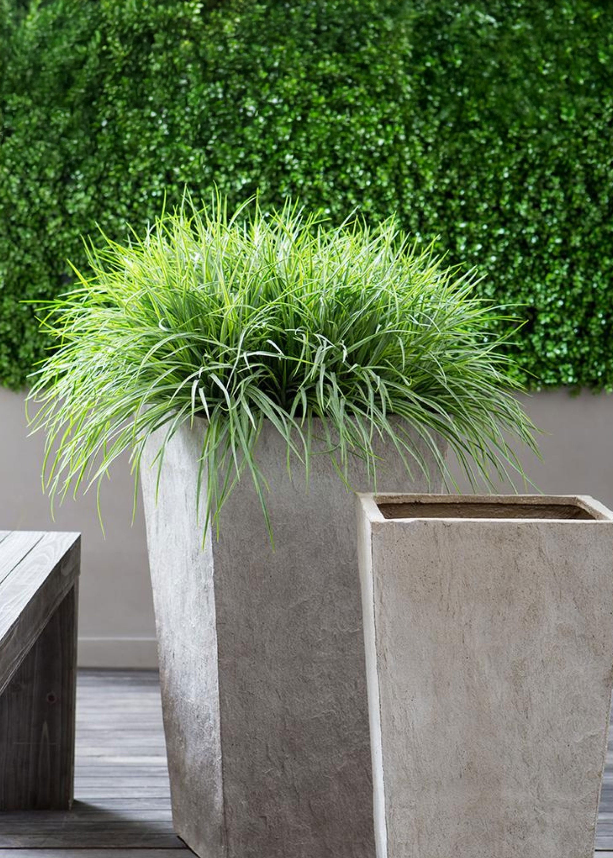 Green Artificial Grass Bush for Home Decor