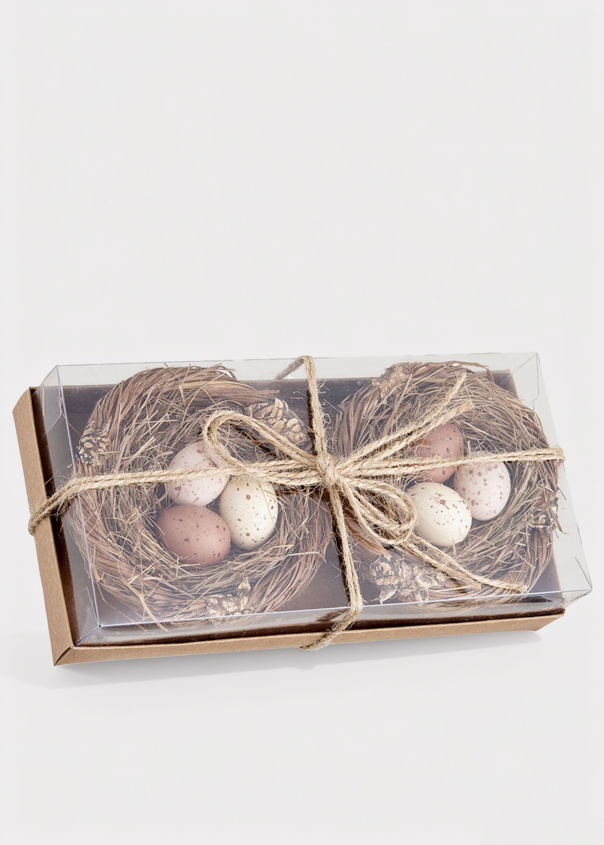 Set Spring Decor Bird Nests for Vase Styling