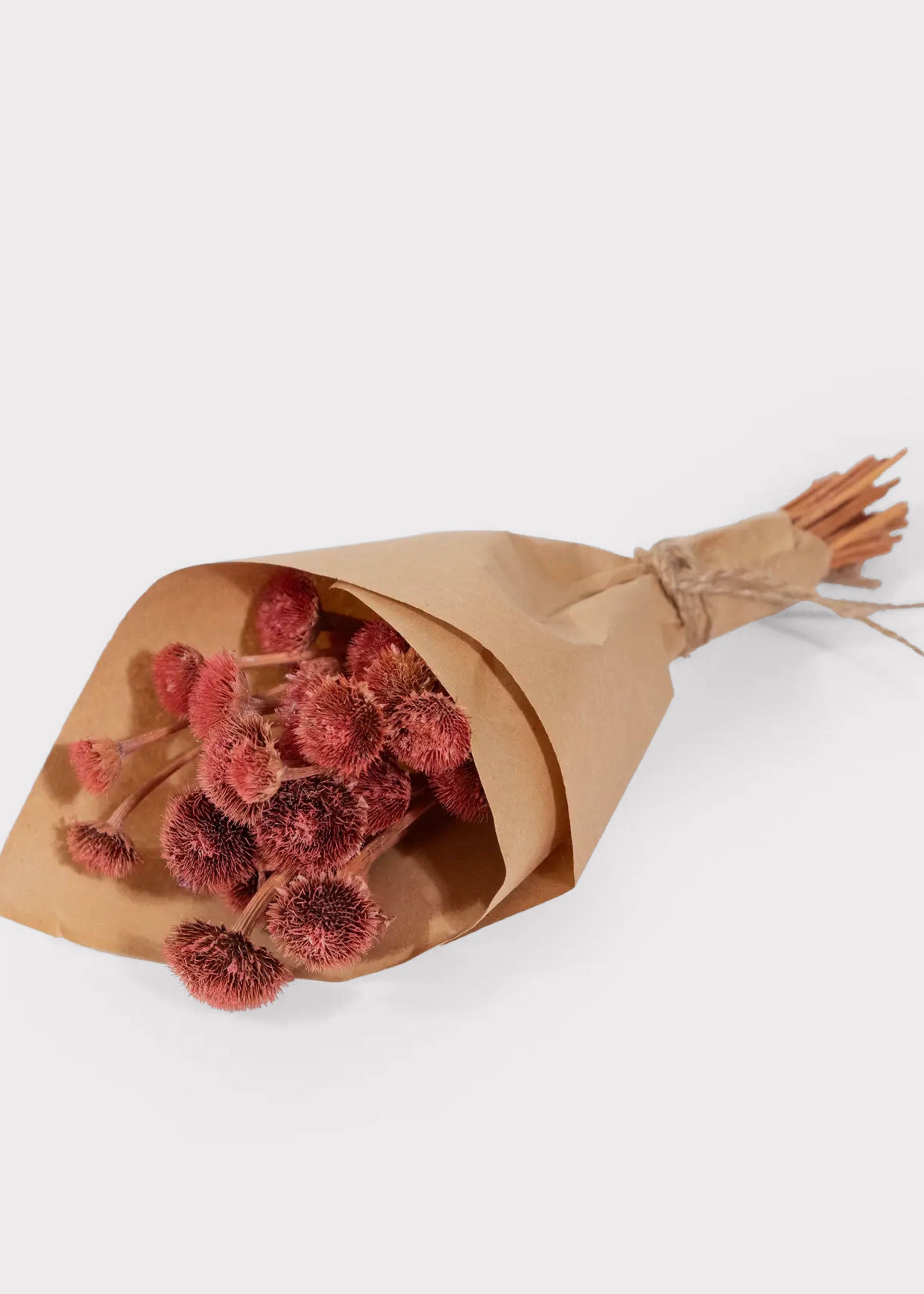 Pink Dried Daisy Bouquet for Table Centerpiece