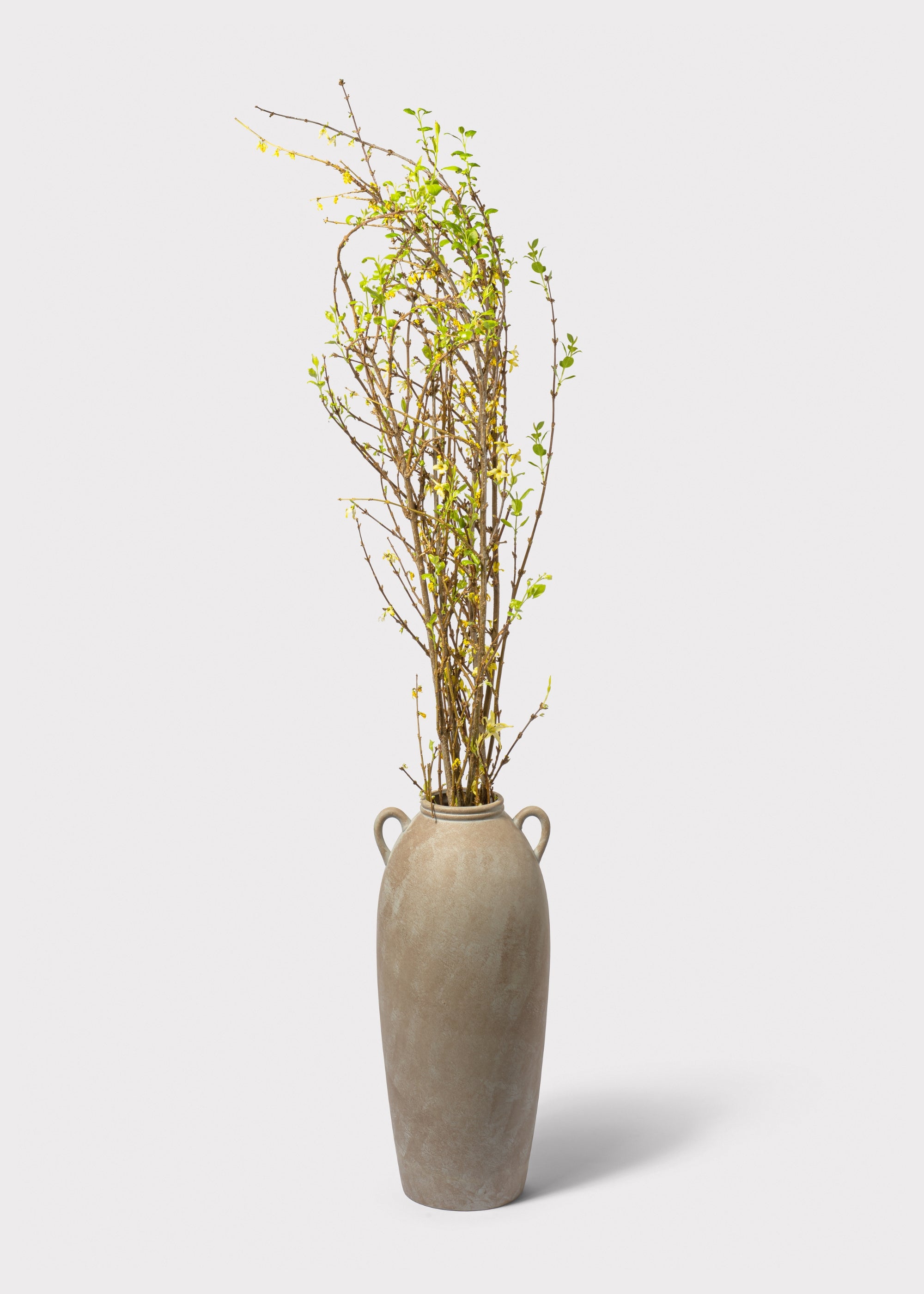 Green Artificial Forsythia Branch for Wedding Decor