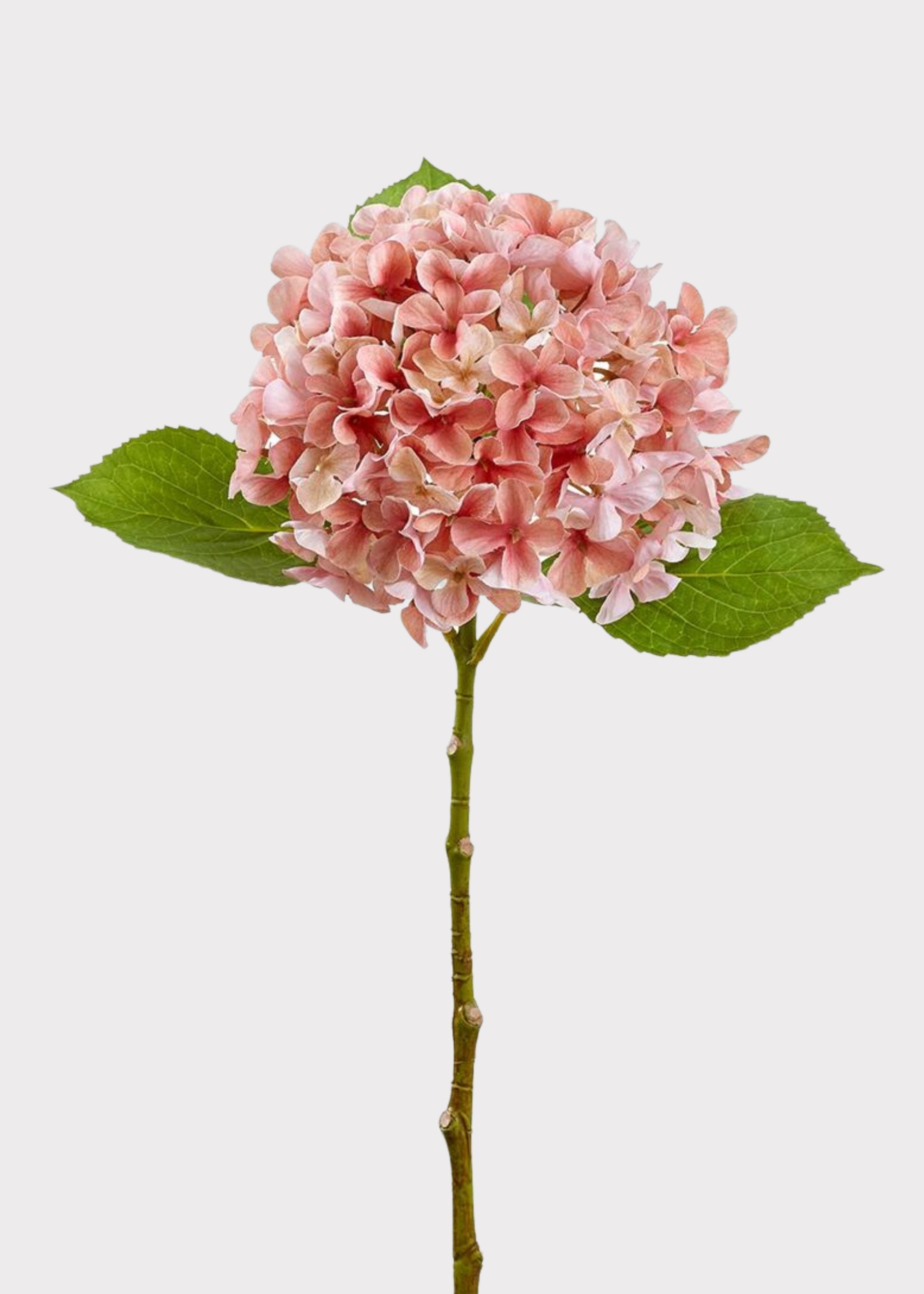 Pink Artificial Hydrangea Stem for Vase Styling