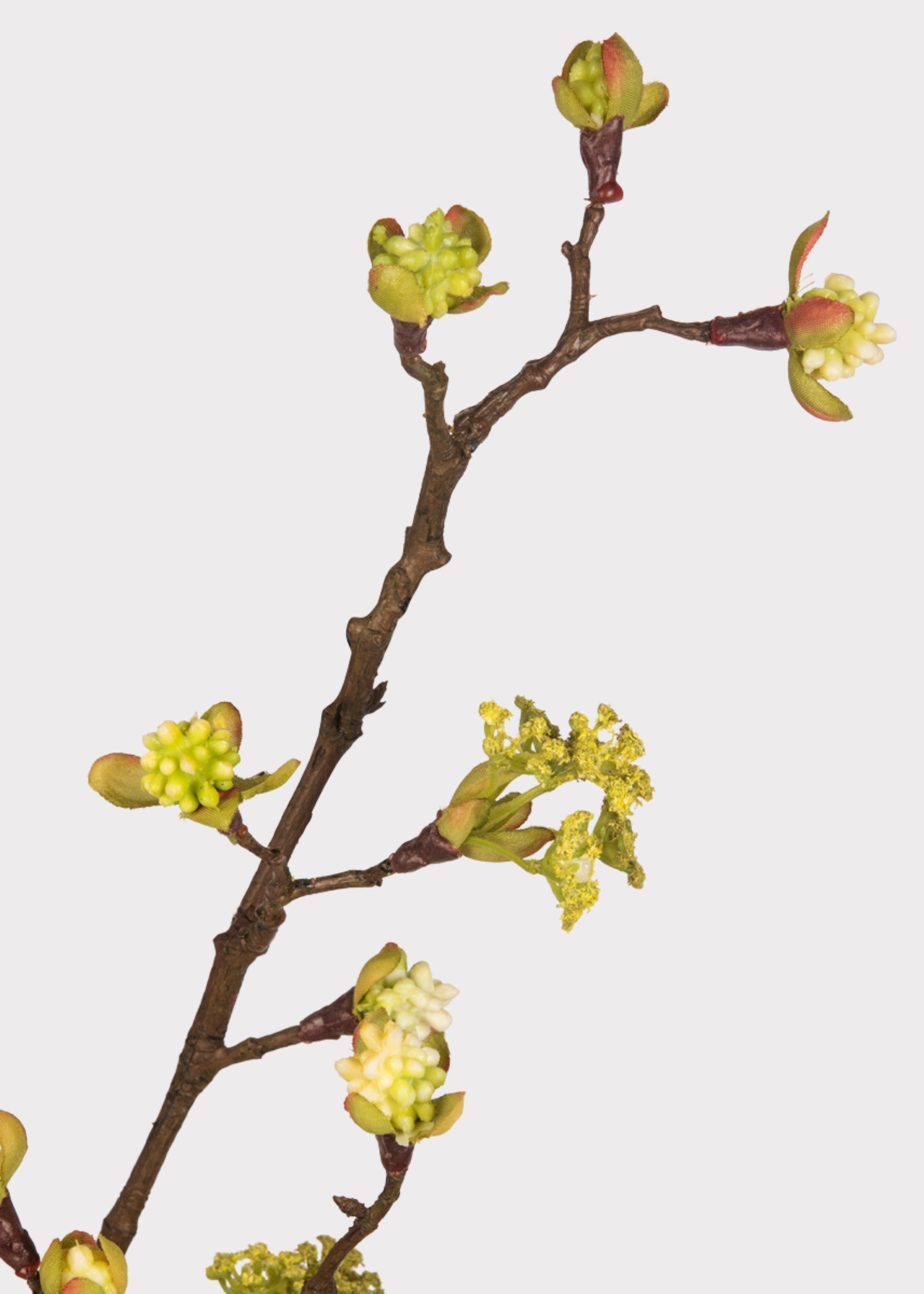White Artificial Cherry Blossom Branch for Table Centerpiece