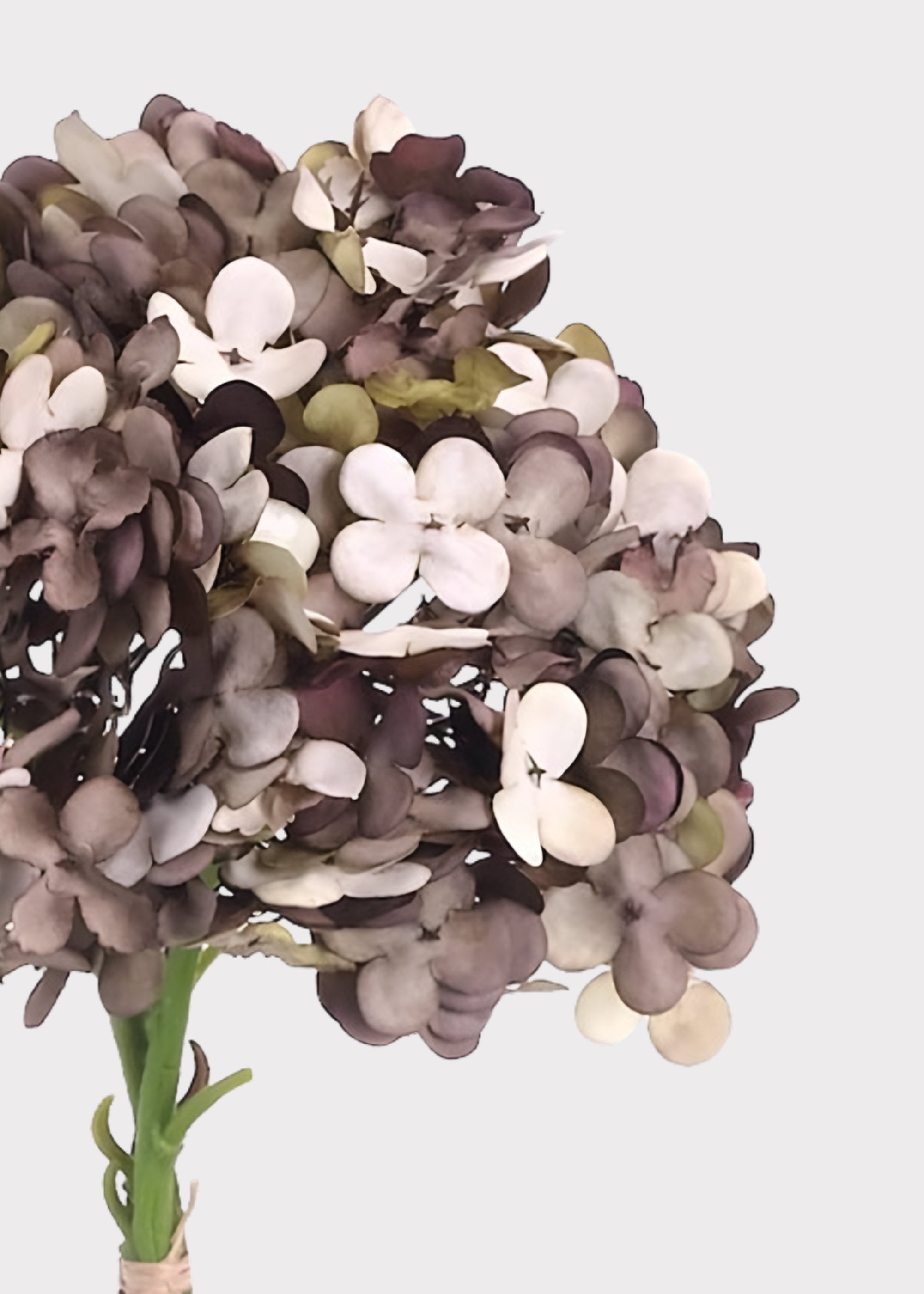 Taupe Artificial Hydrangea Bundle for Home Decor