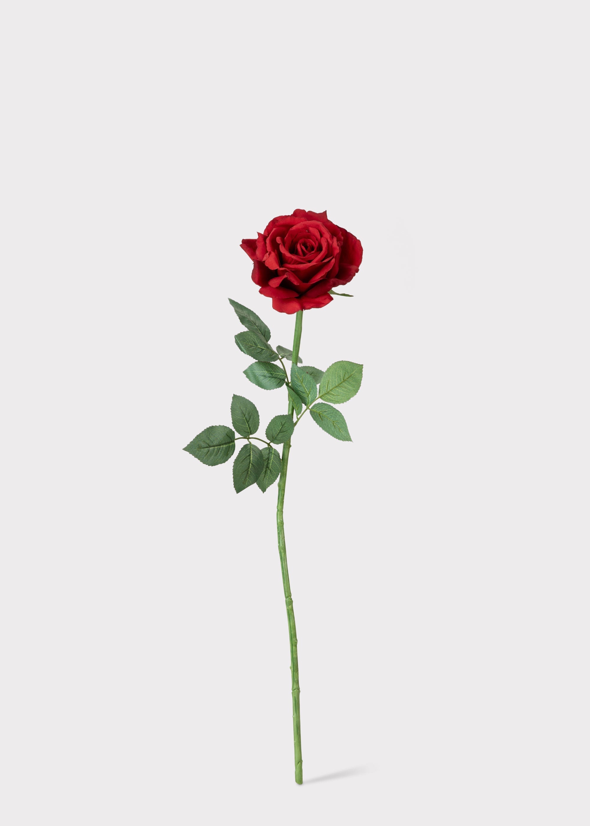 Red Artificial Rose Stem for Wedding Decor