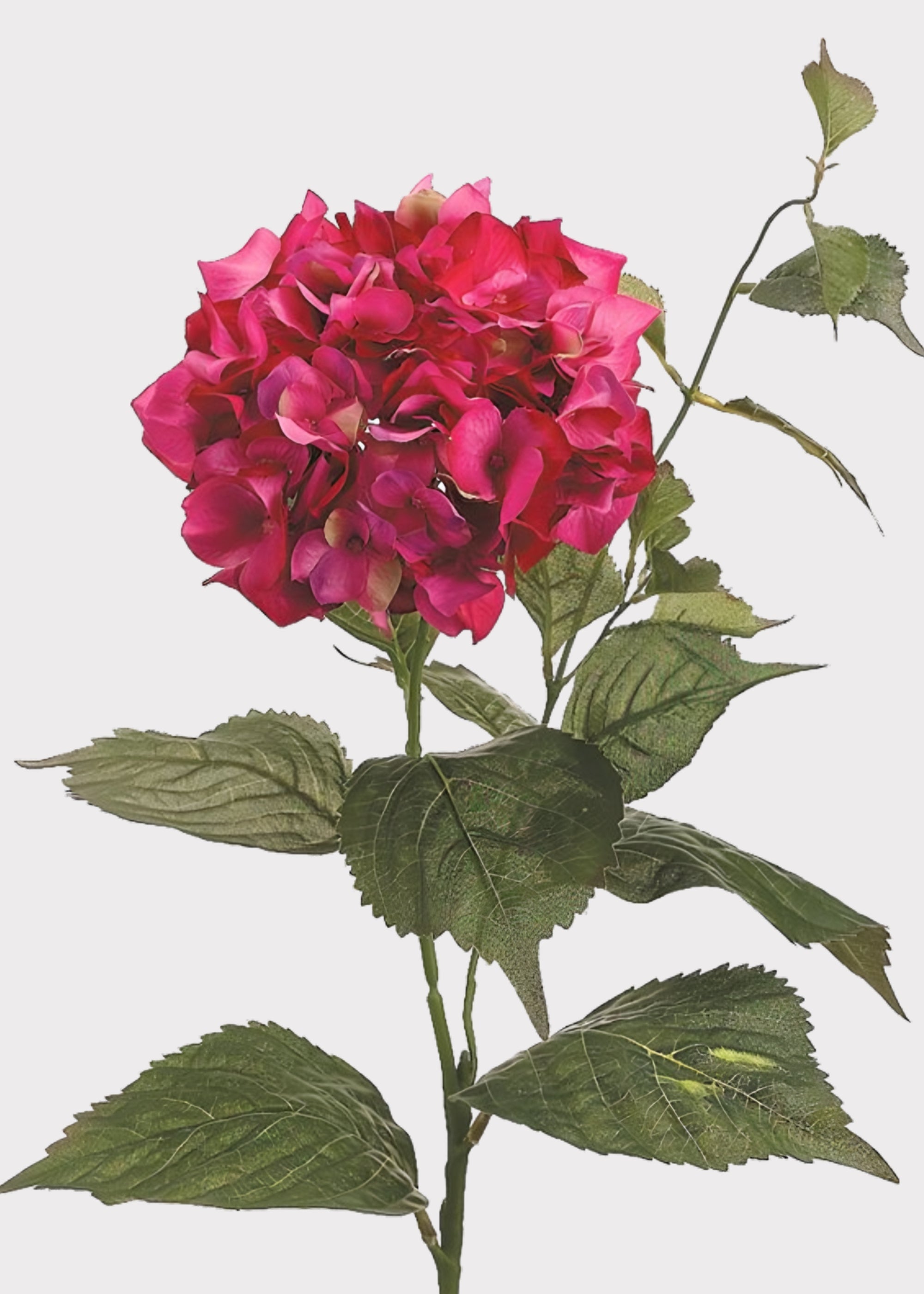 Pink Artificial Hydrangea Stem for Vase Styling