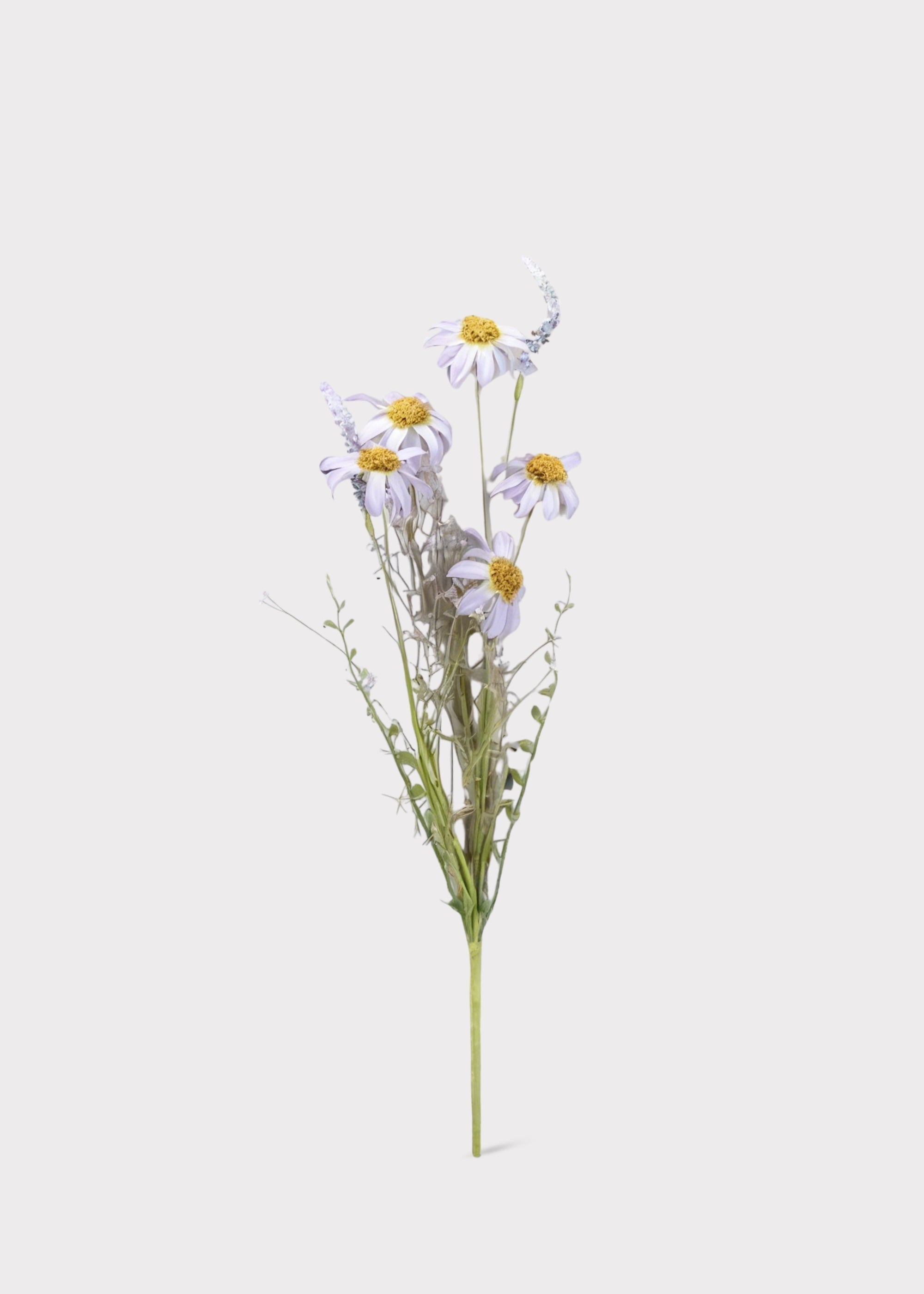 Pale Lavender Artificial Daisy Spray for Entryway Arrangement