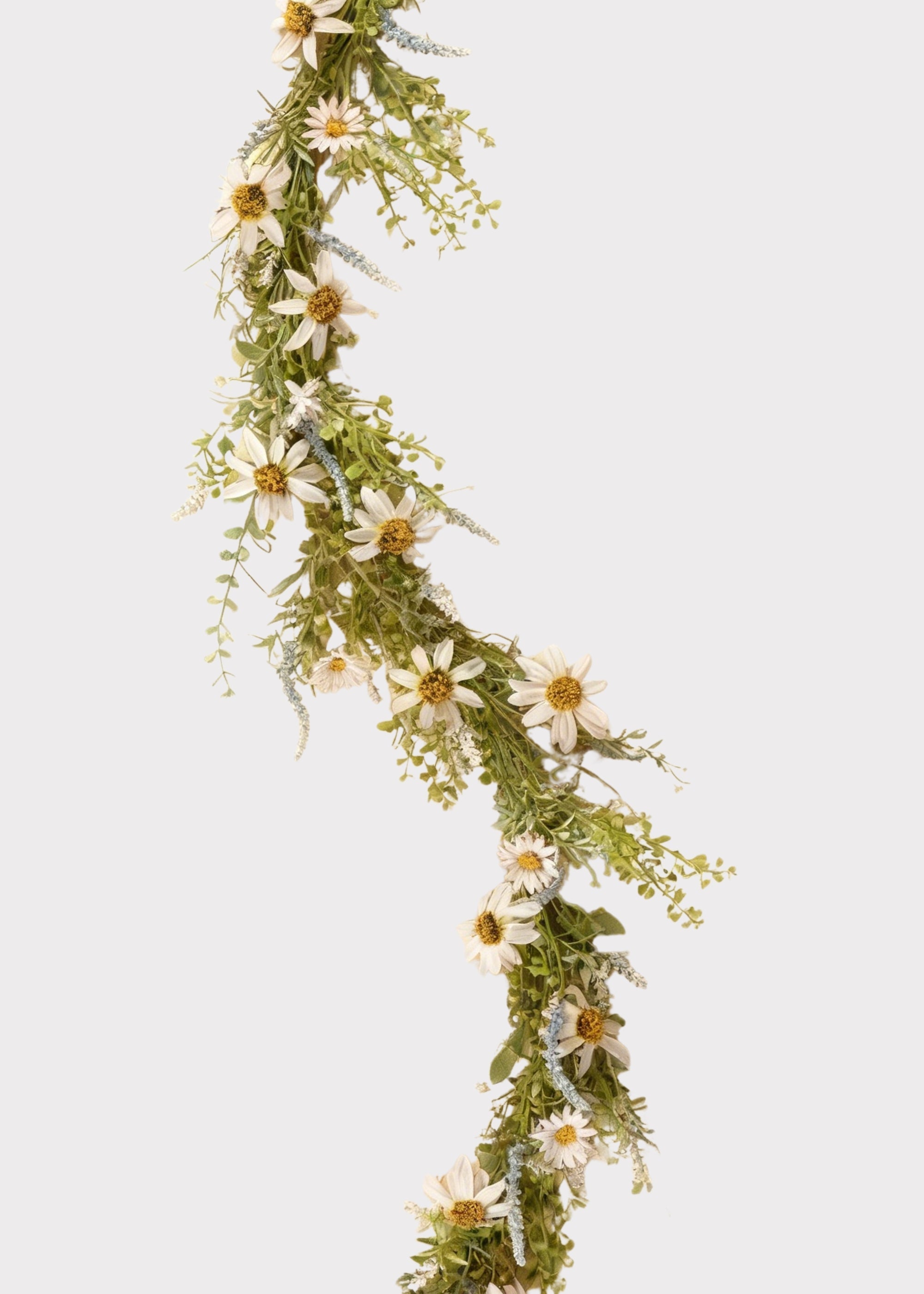 Pink Artificial Wildflower Garland for Vase Styling