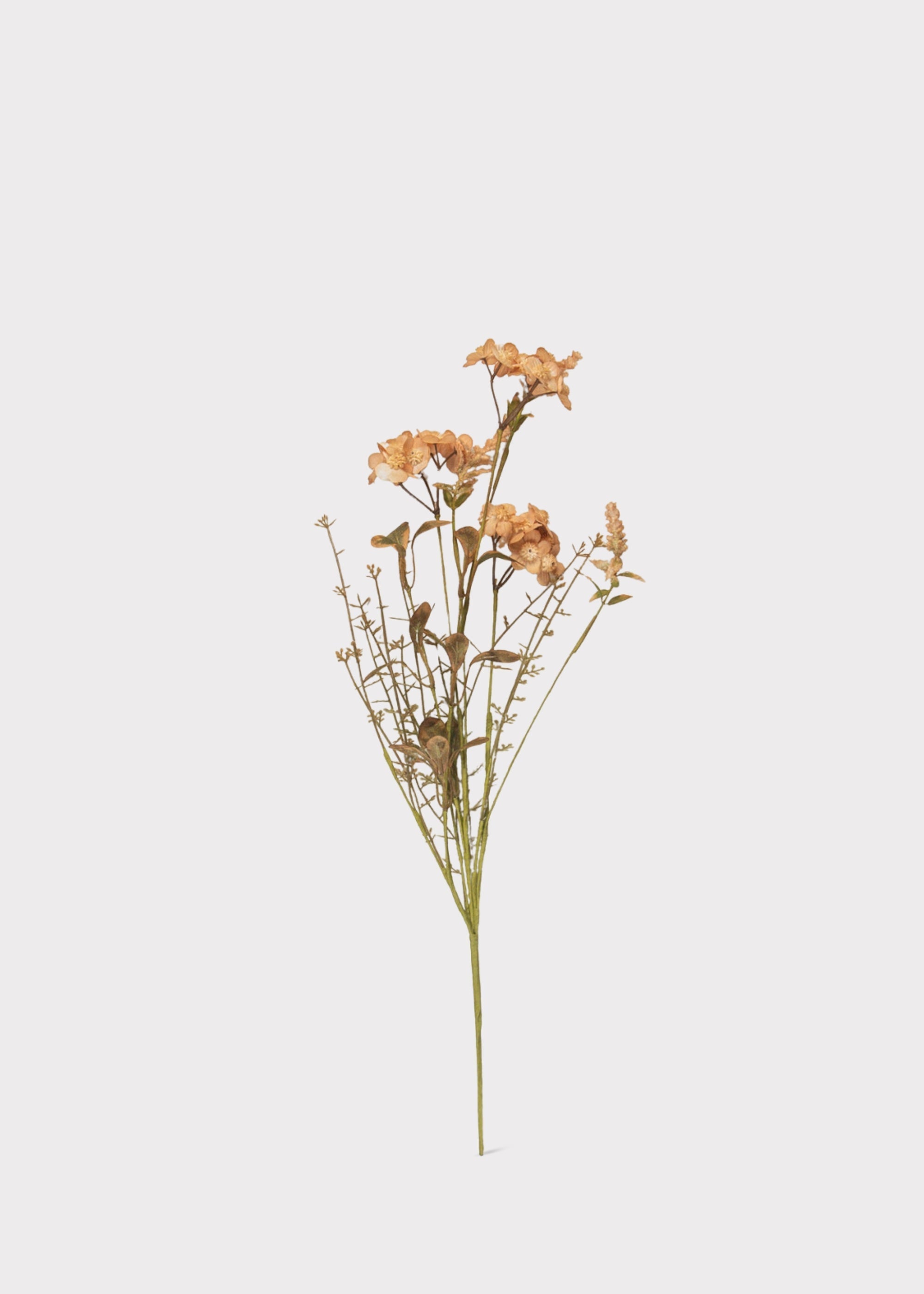 Pink Artificial Wildflower Spray for Wedding Decor