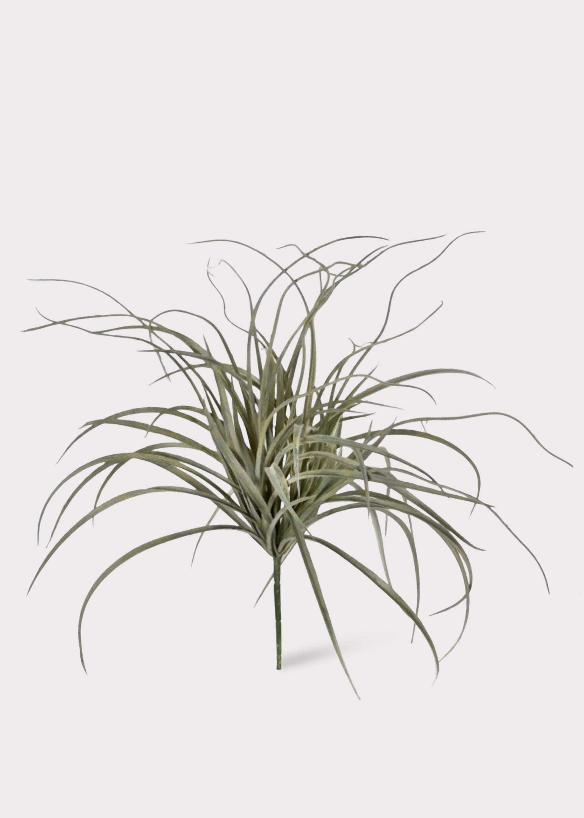 Grey Green Artificial Grass Bush for Vase Styling
