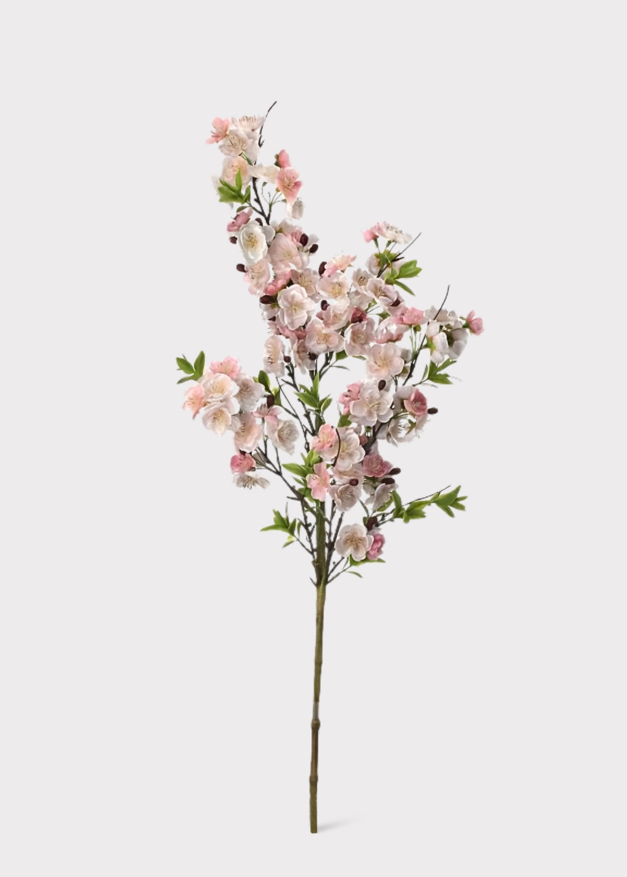 Pink Artificial Cherry Blossom Branch for Home Decor