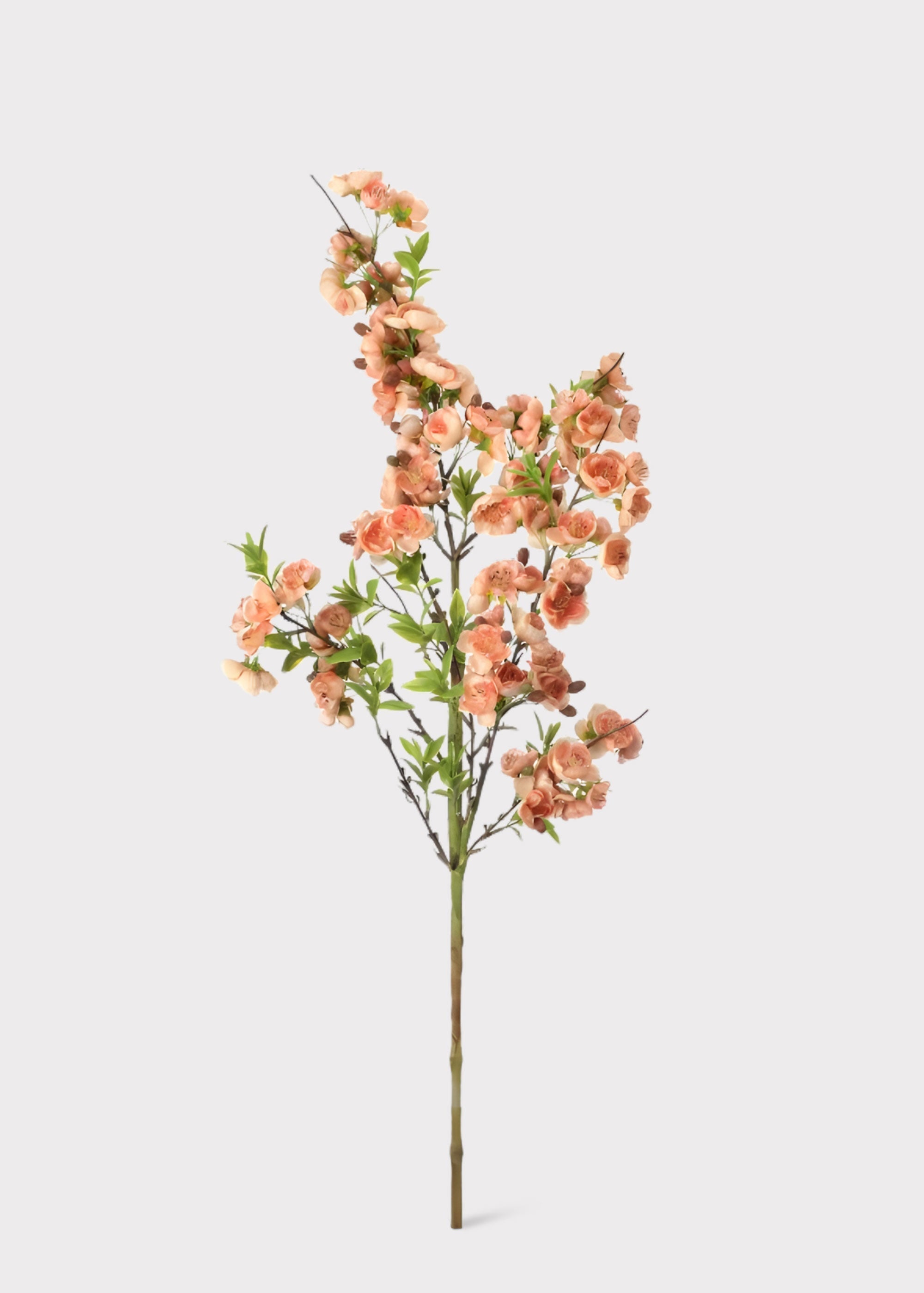 Pink Artificial Cherry Blossom Branch for Home Decor