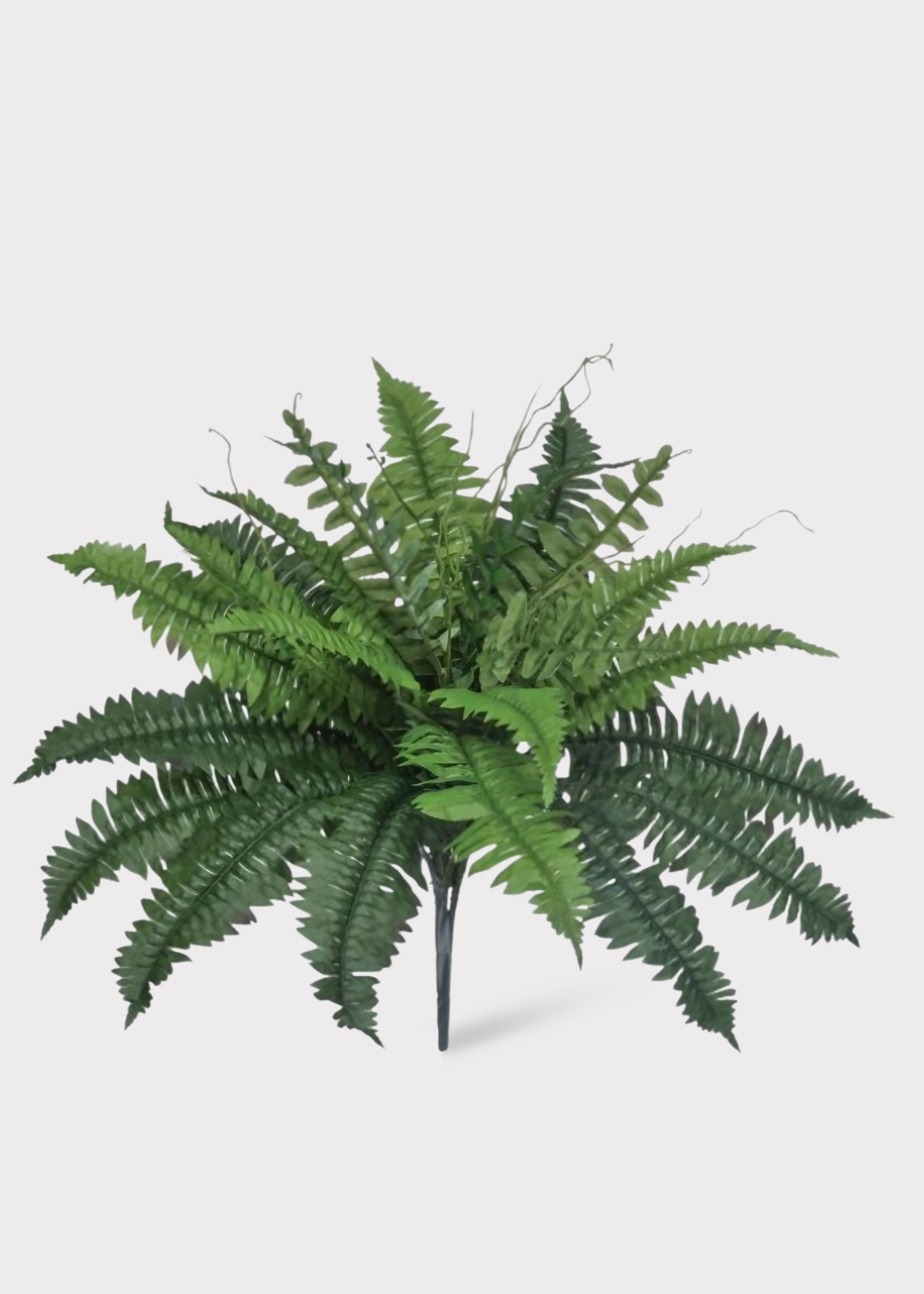 Green Artificial Fern Bush for Vase Styling