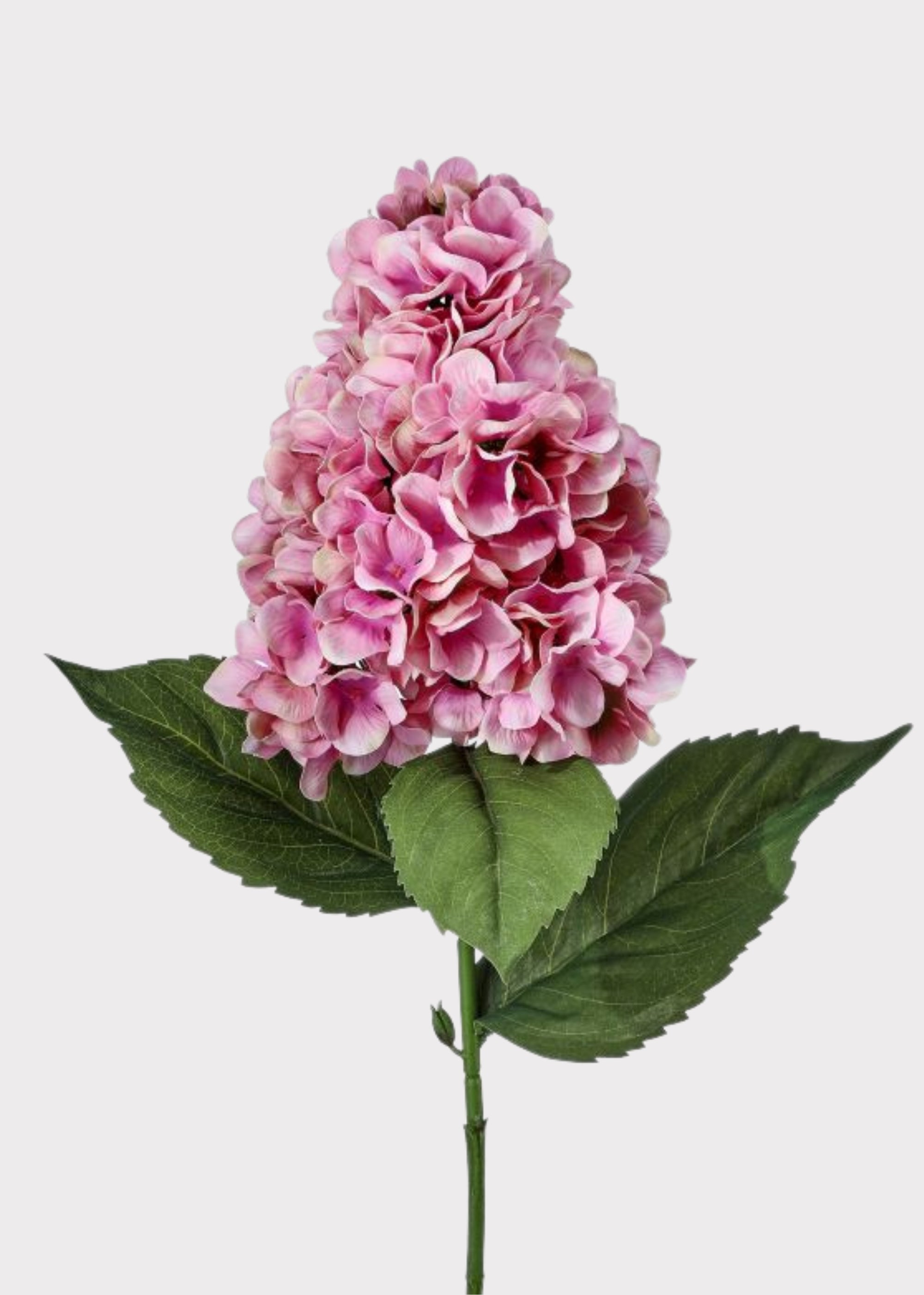 Pink Artificial Hydrangea Stem for Vase Styling