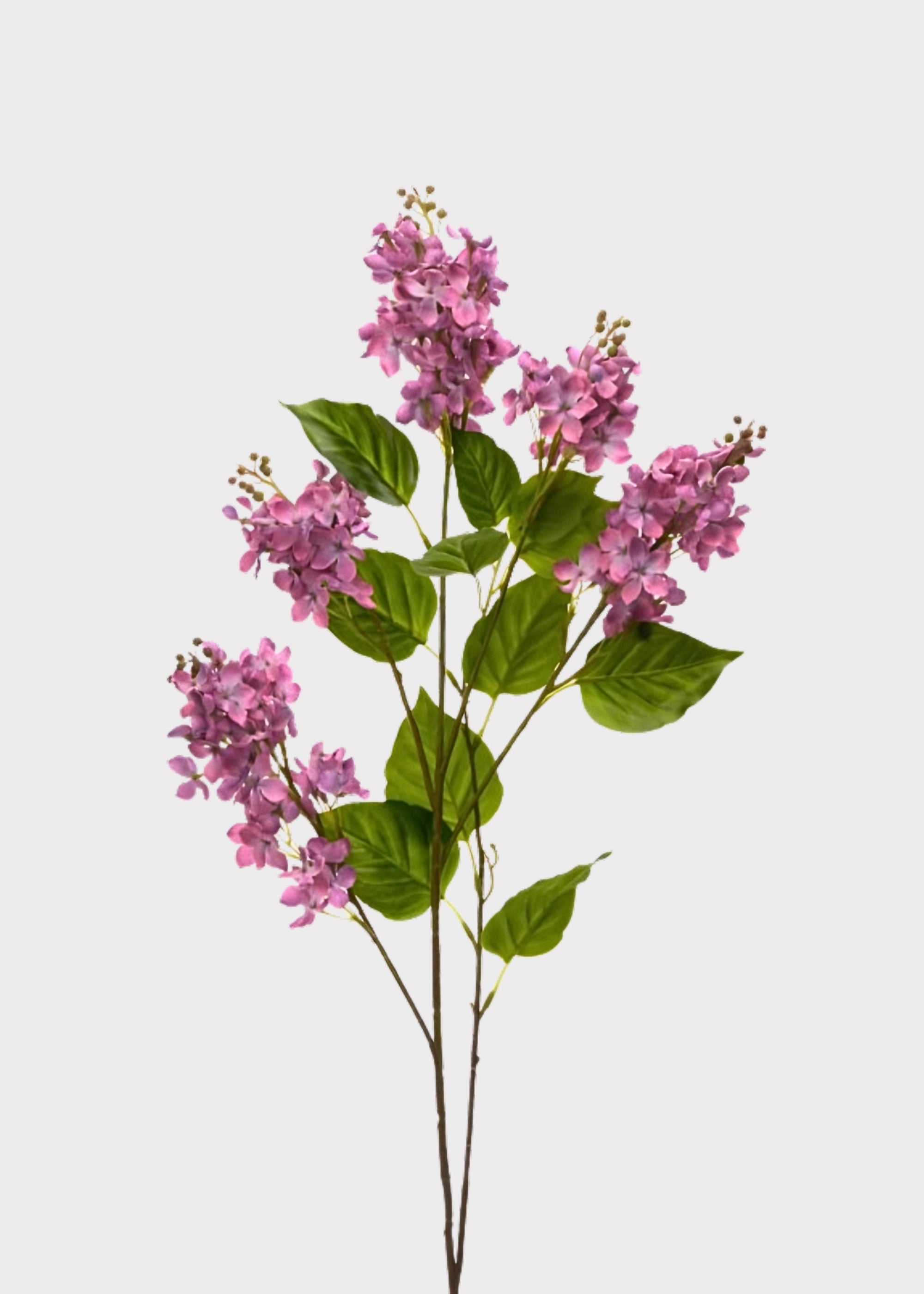Purple Artificial Lilac Branch for Vase Styling