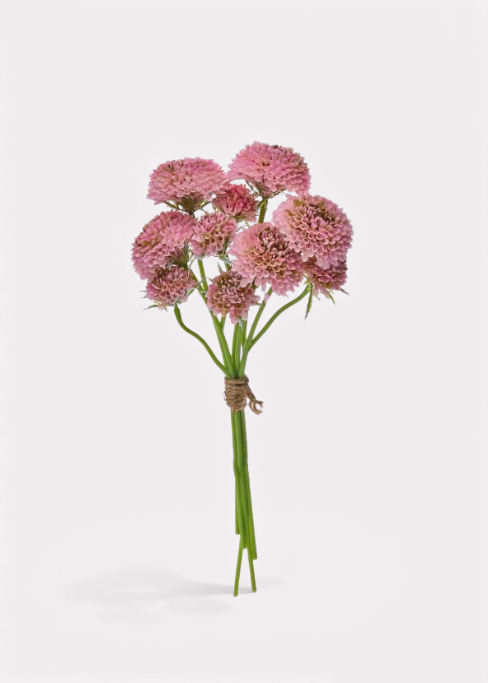 Pink Artificial Scabiosa Bundle for Home Decor