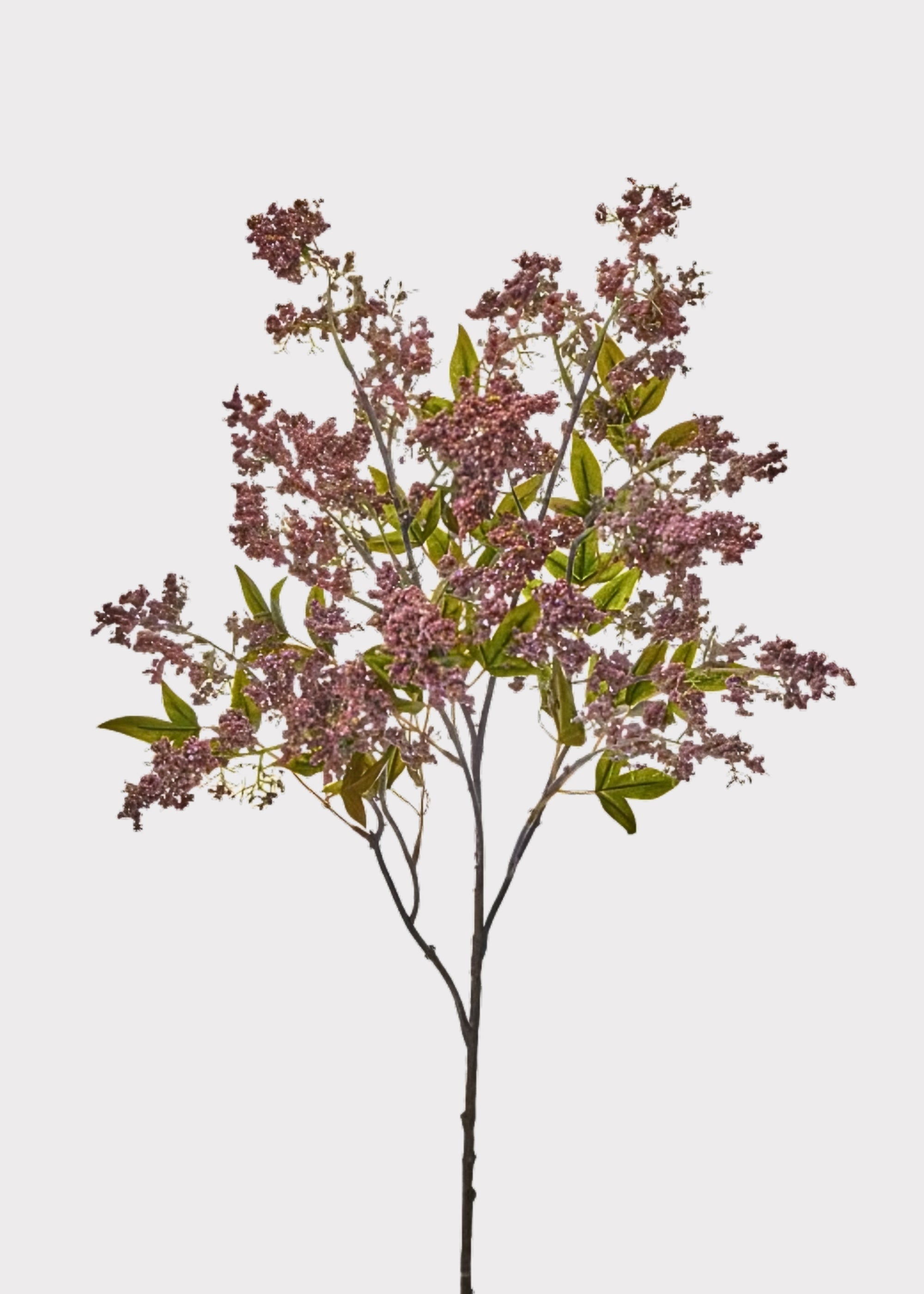 Plum Artificial Berry Branch for Vase Styling