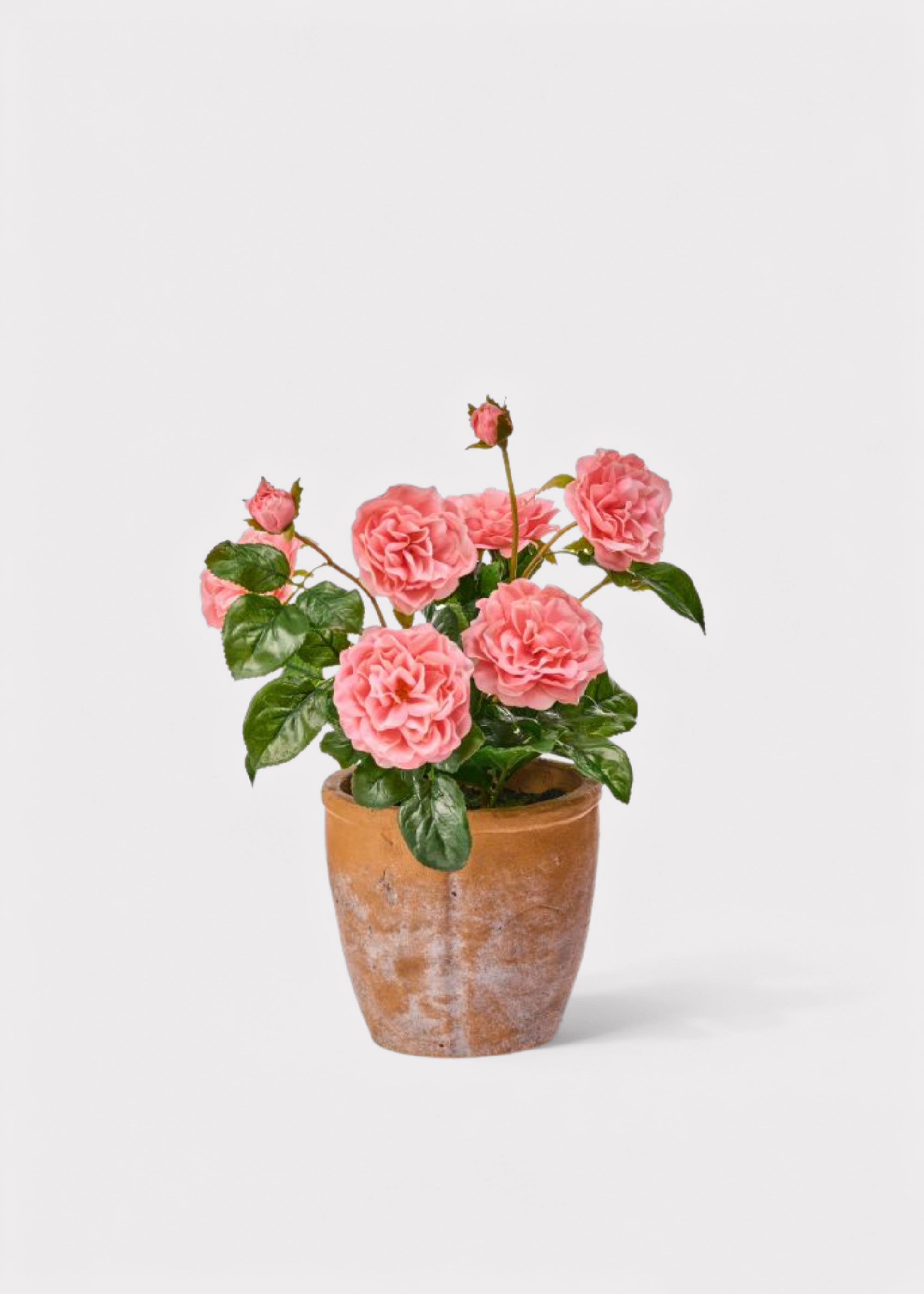 Pink Real Touch Artificial Rose Arrangement for Vase Styling